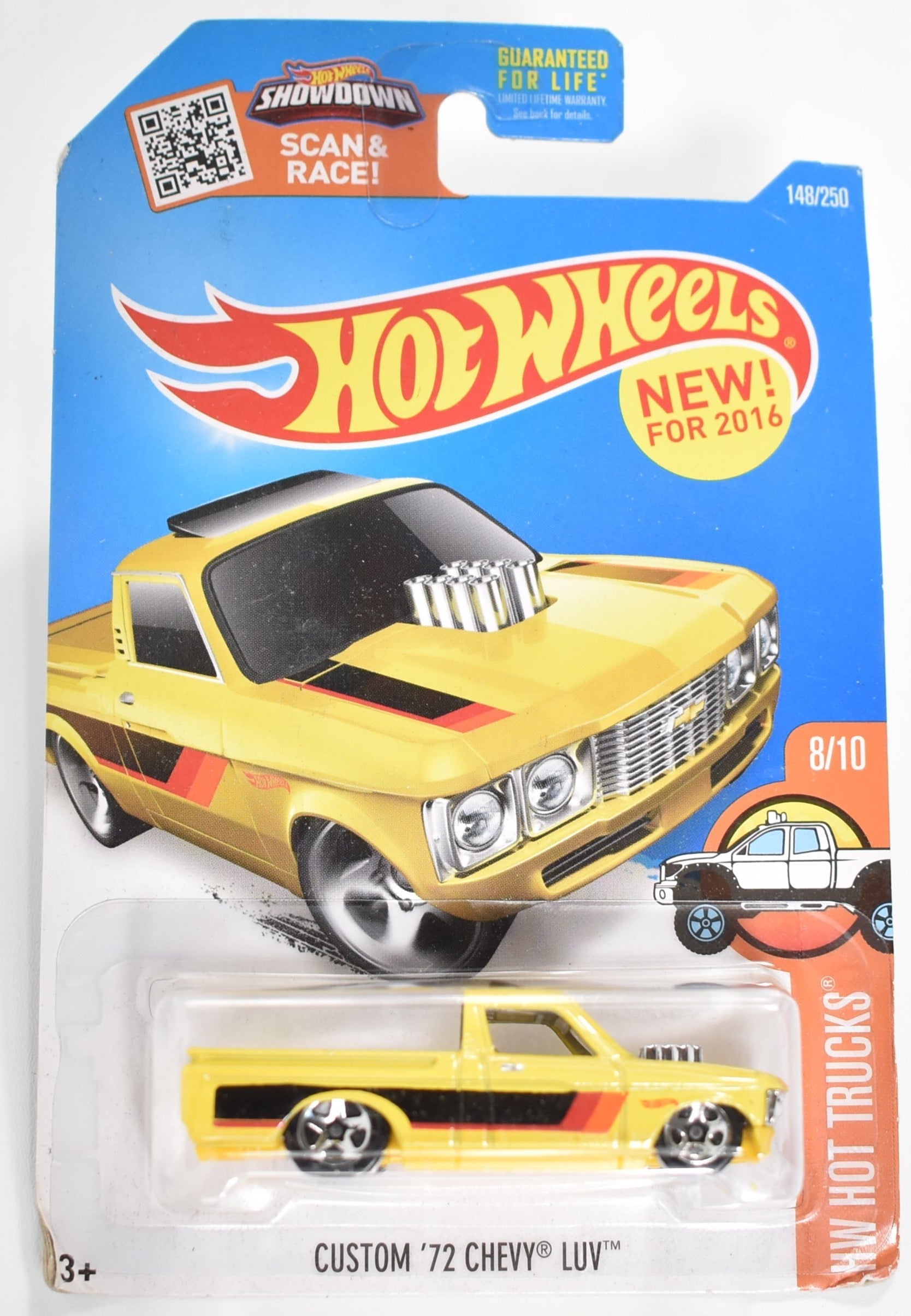 Hot Wheels car Custom 72 Chevy LUV 8-10 148