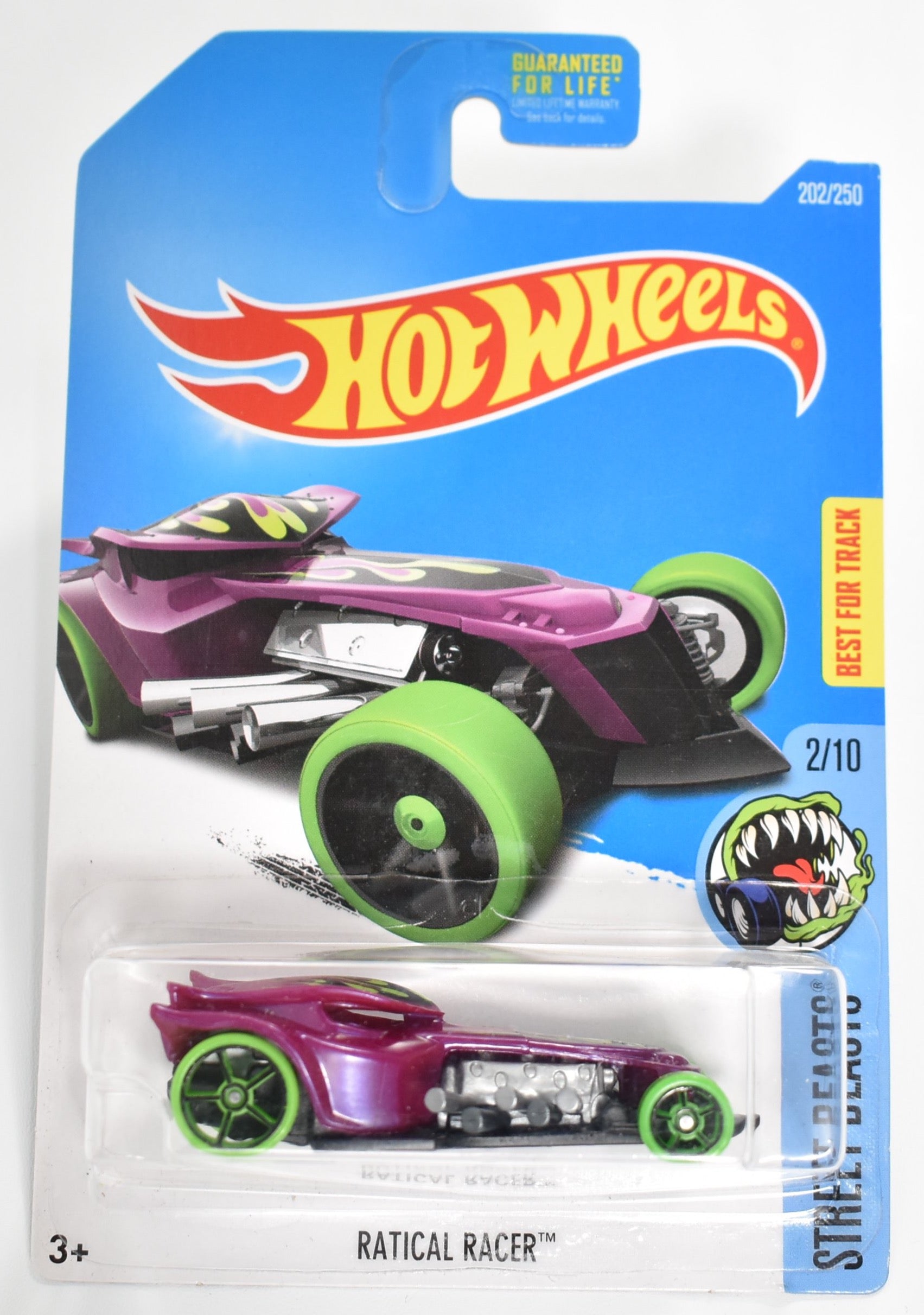 Ratical Racer 202 Hot Wheels die cast car