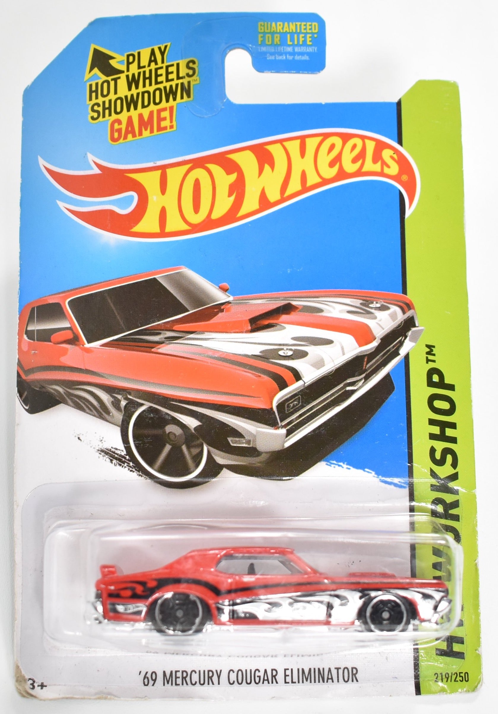 Hot Wheels 69 Mercury Cougar Eliminator 219 Hot Wheels car Die Cast