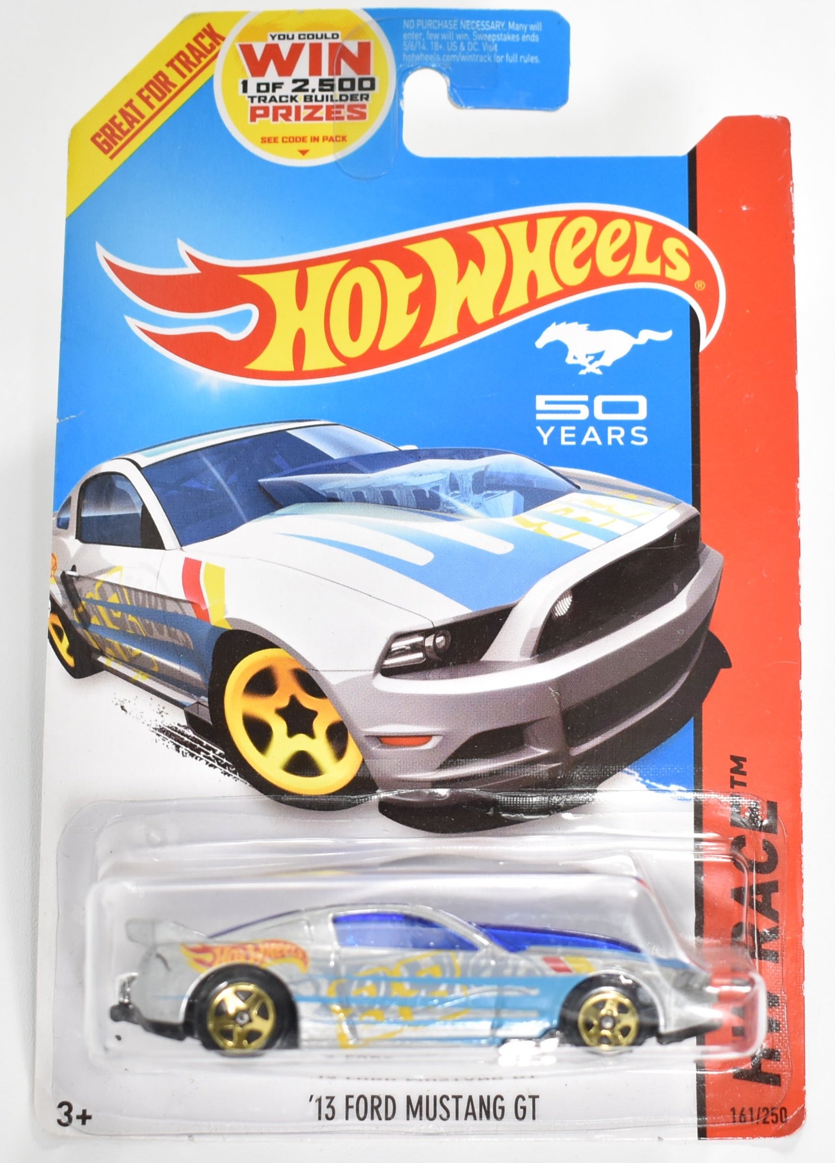 Hot Wheels 13 Ford Mustang GT 161 Hot Wheels die cast car Mattel