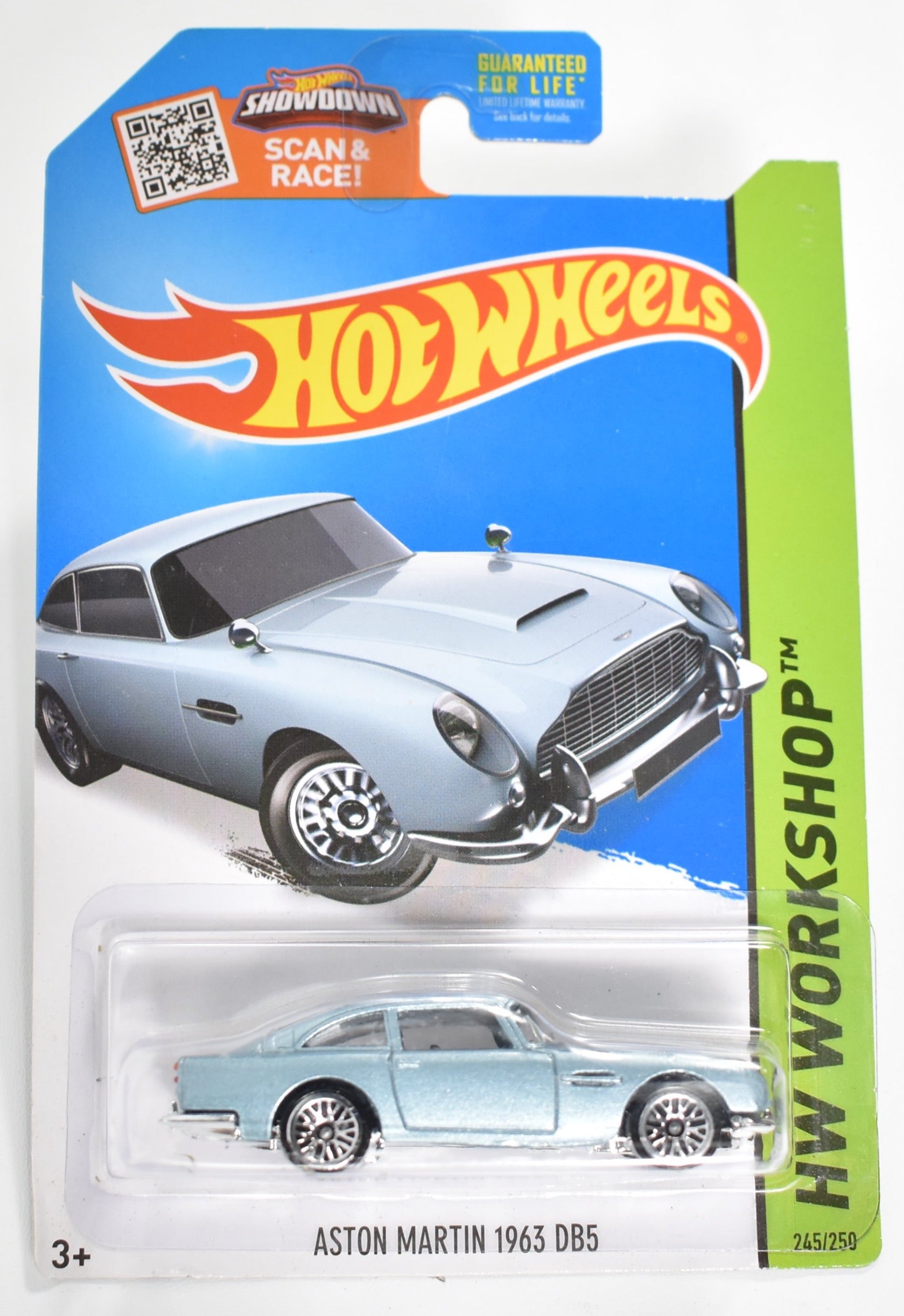 Aston Martin 1963 DB5 245 Hot Wheels car