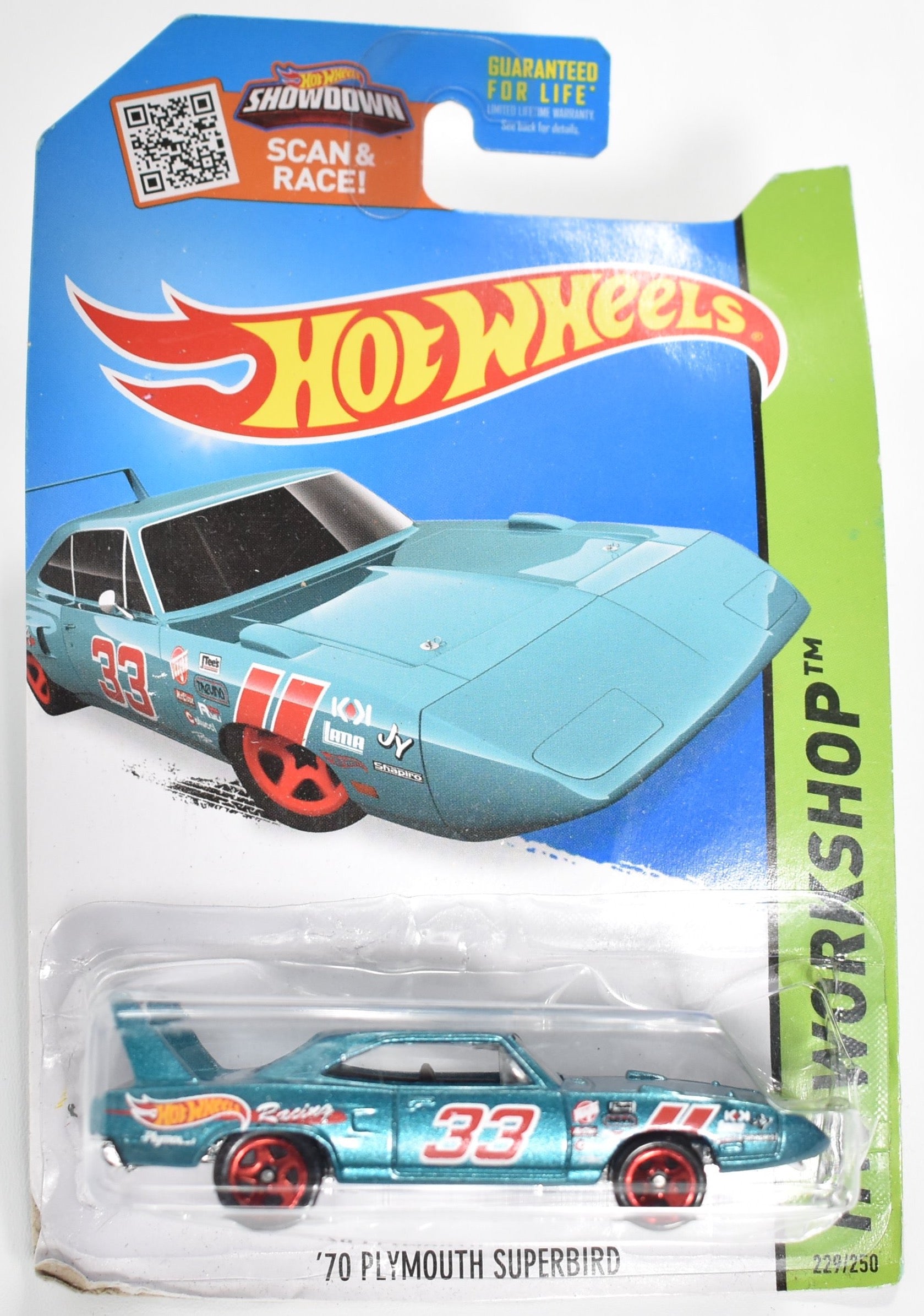 Plymouth Super 1970 bird 229 Hot Wheels diecast car