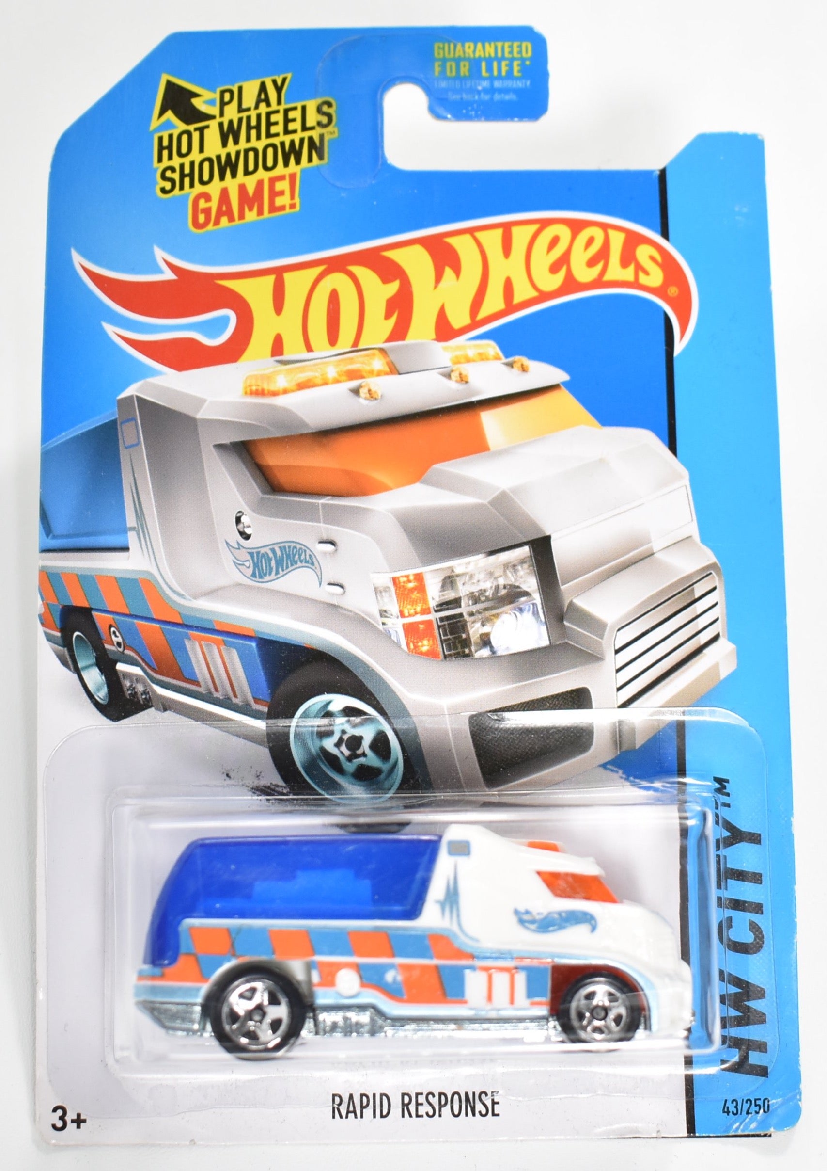 Rapid Response 43 Hot Wheels die cast car