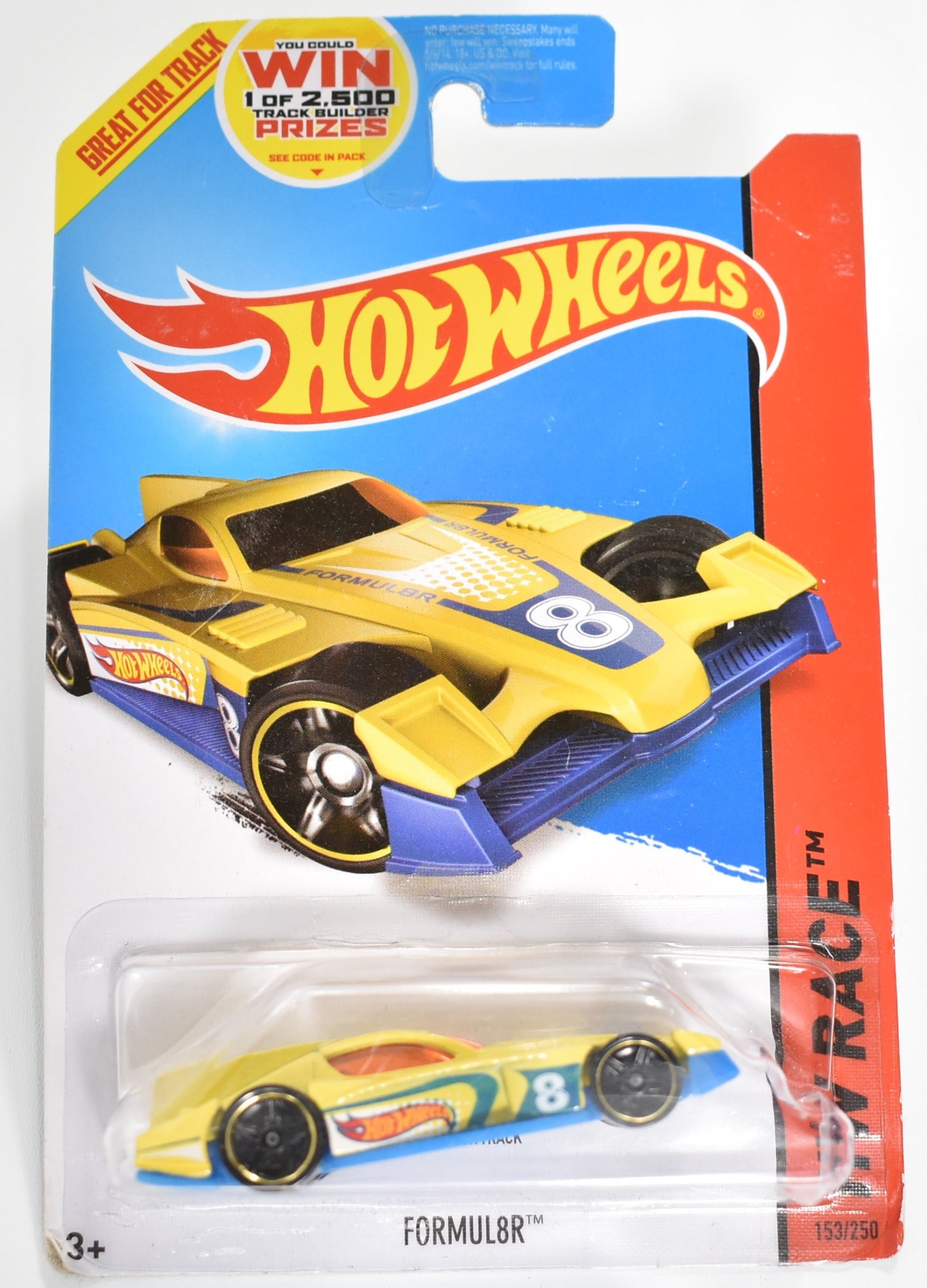 Hot Wheels Formul8R 153 Hot Wheels car Mattel Die Cast Car