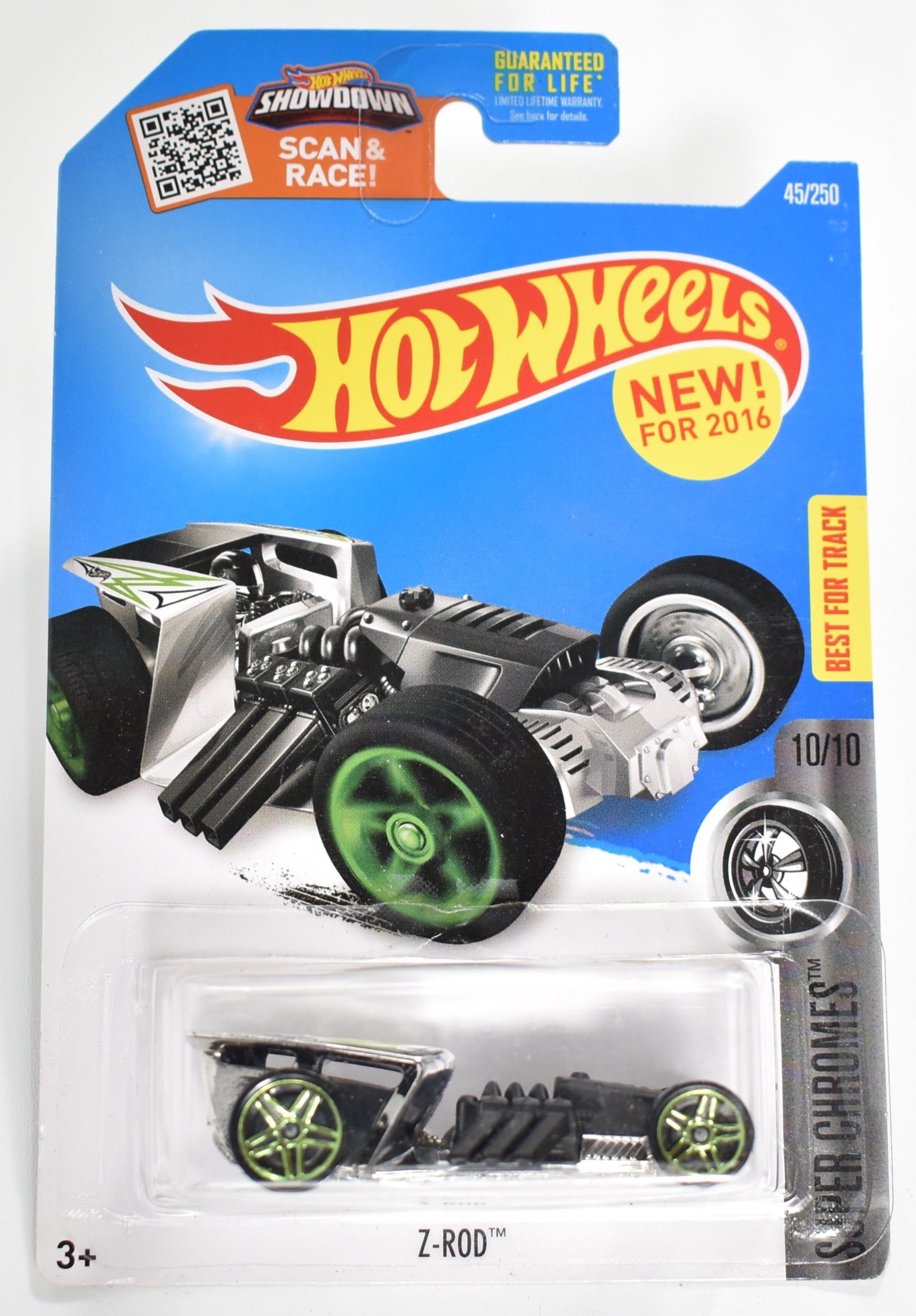 Z-Rod 45 Super Chrome Hot Wheels die cast car