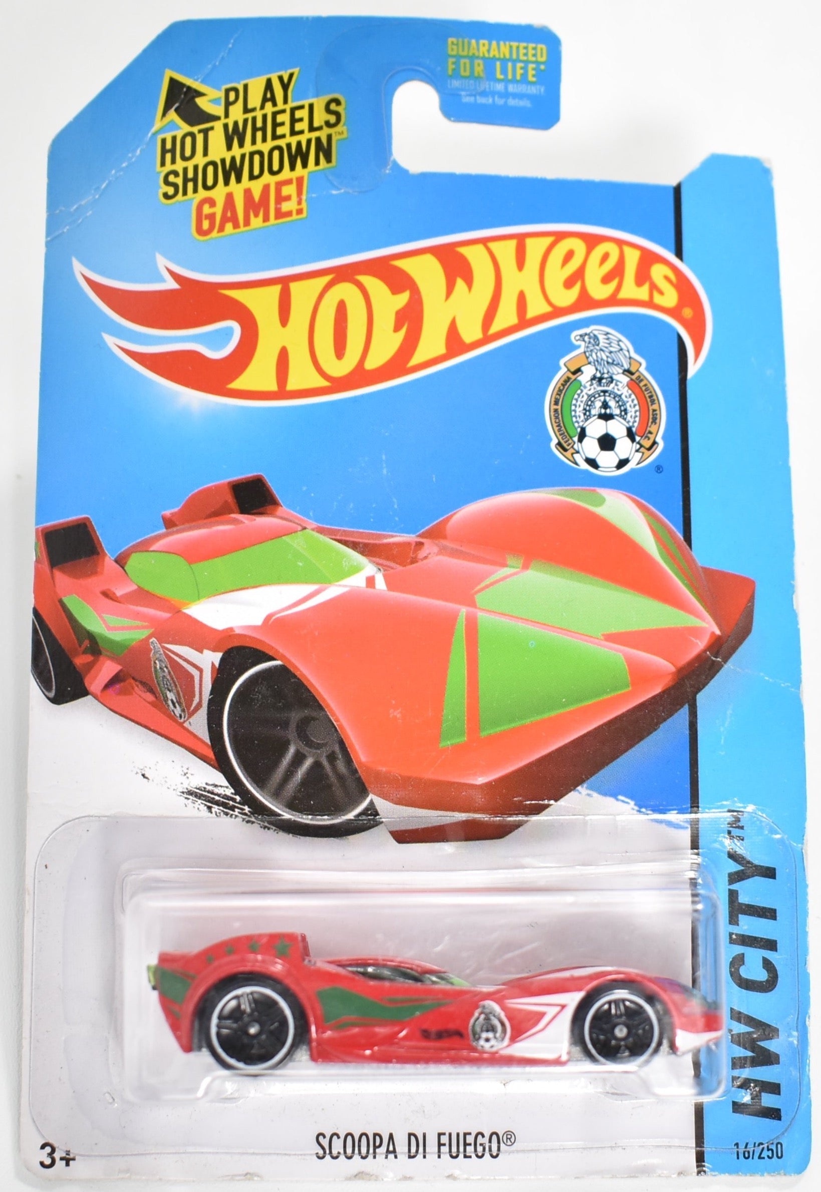 Scoopa DI Fuego 16 Hot Wheels die cast car