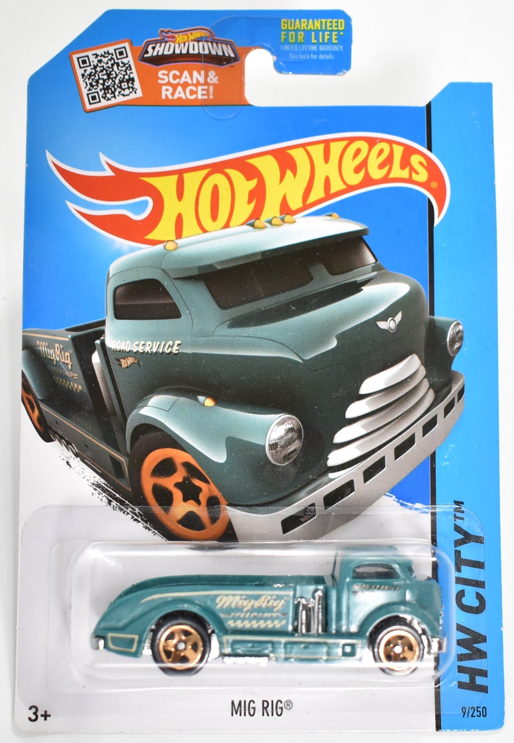 Mig Rig 9 Hot Wheels car