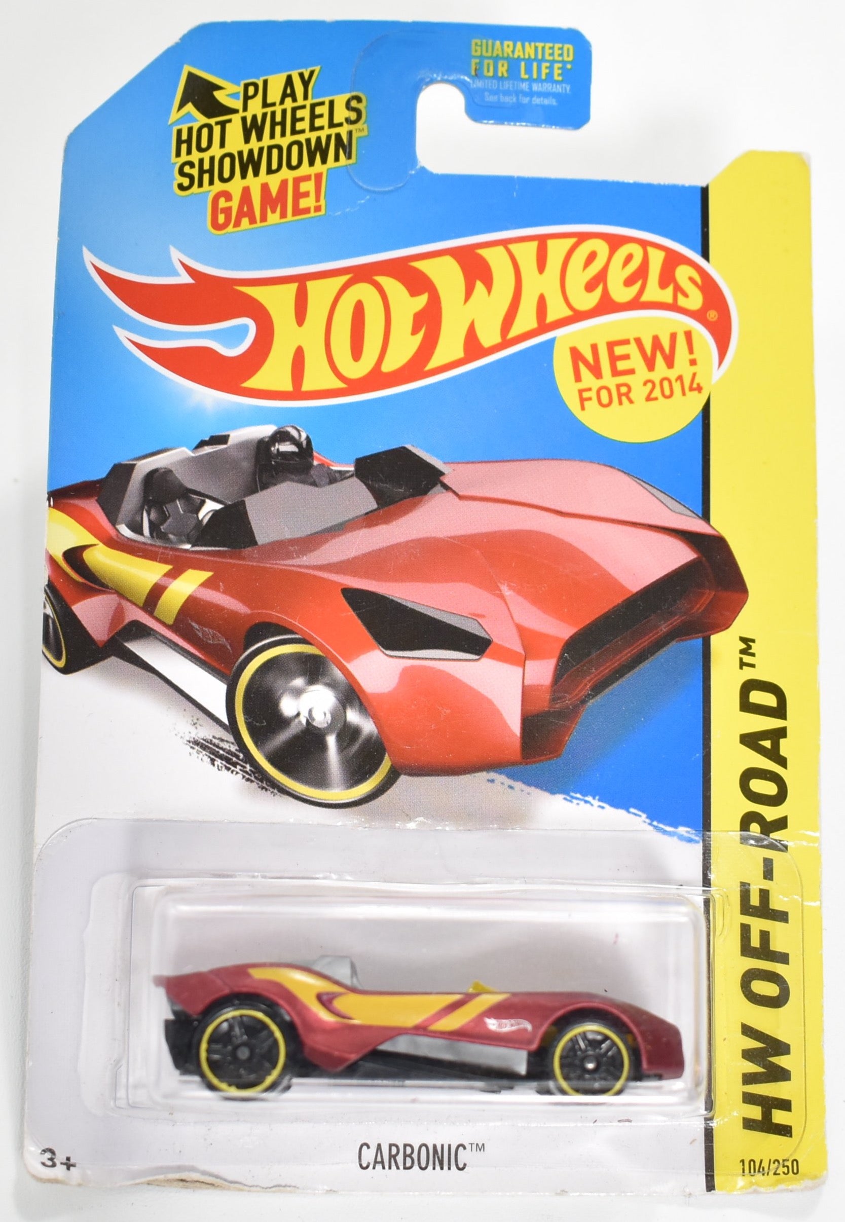 Hot Wheels Carbonic 104 Hot Wheels car Die Cast Mattel