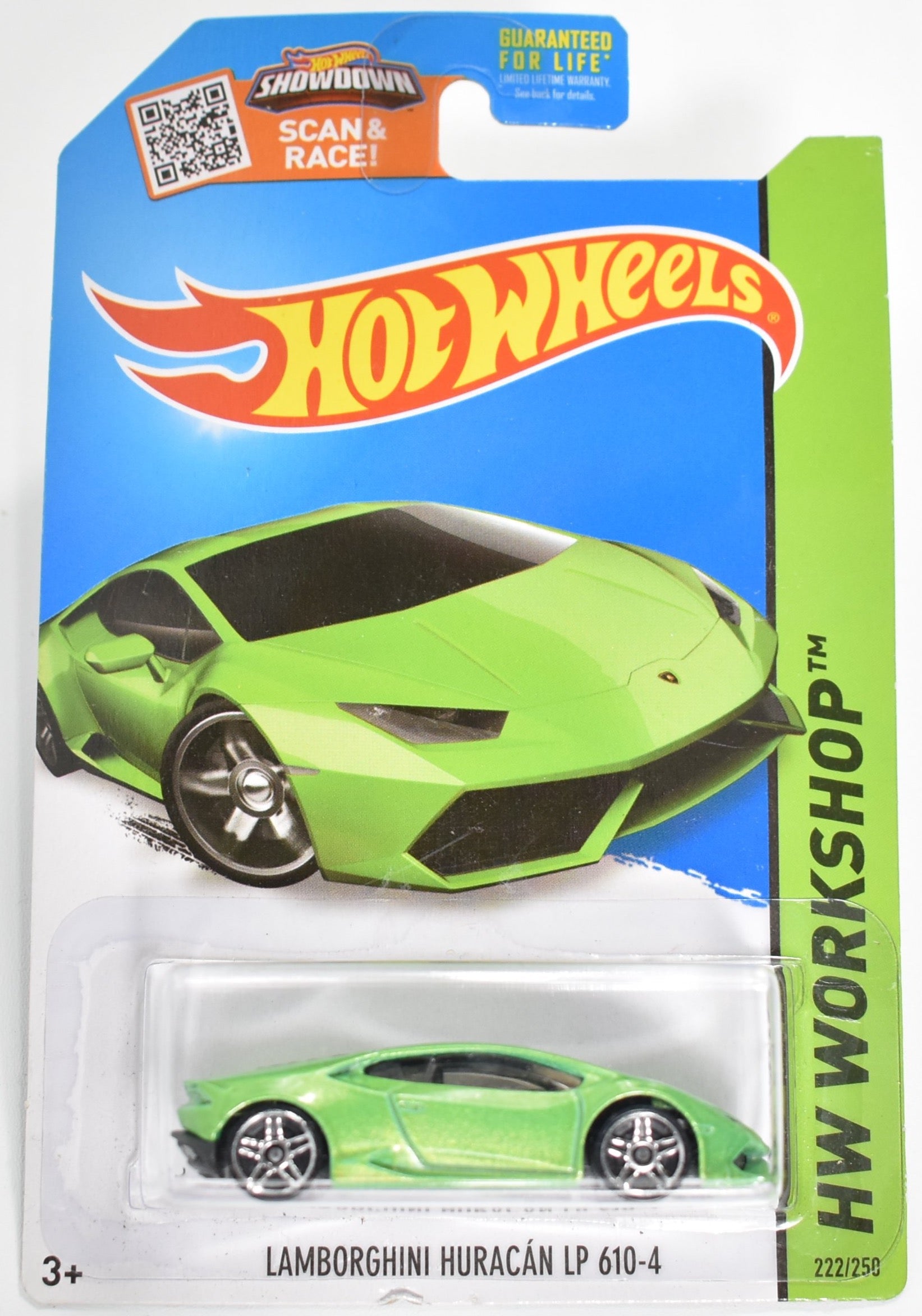 Lamborghini Huracan LP 610-4 222 Hot Wheels diecast car
