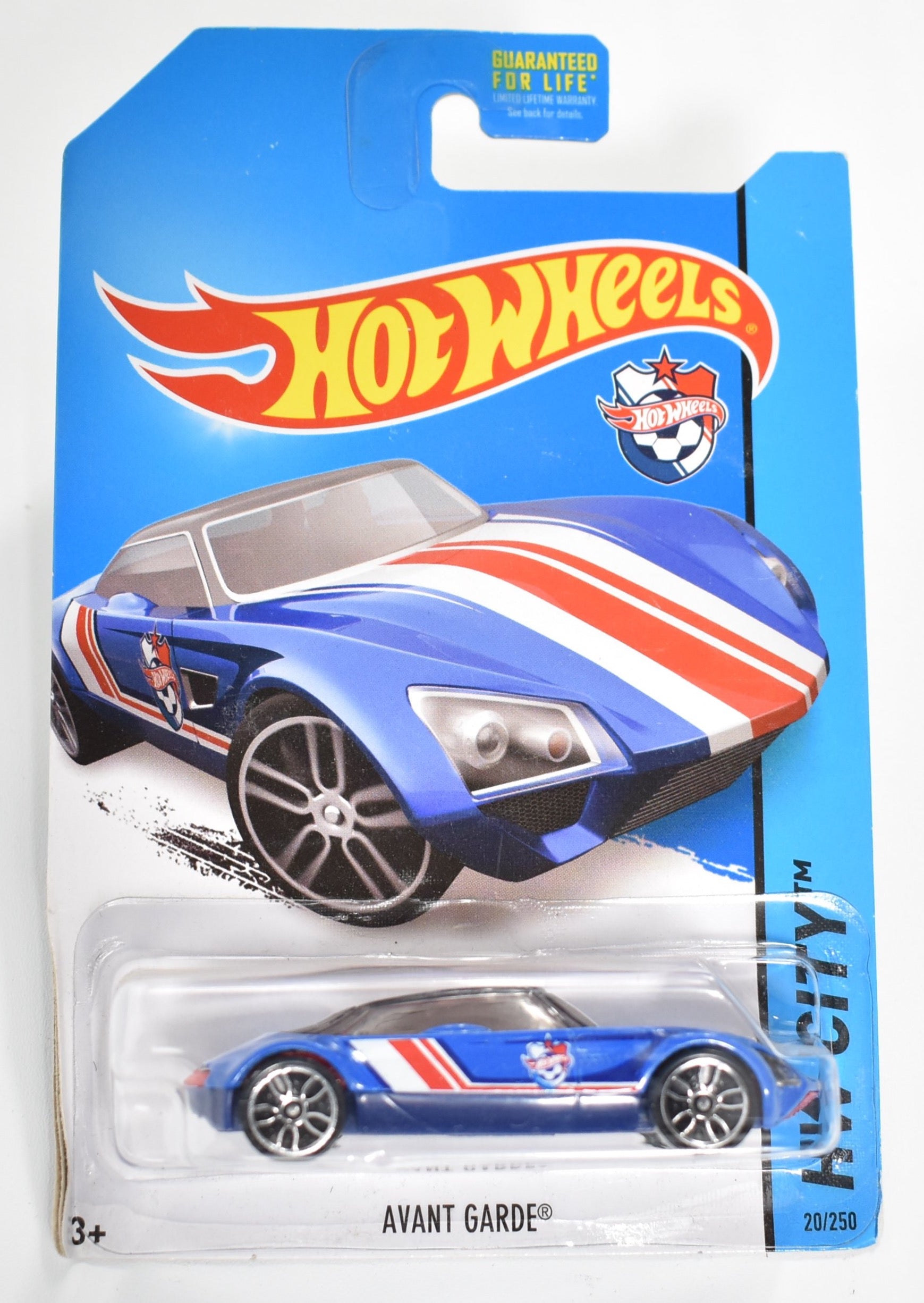 Avant Garde 20 Hot Wheels Die Cast Car Blue