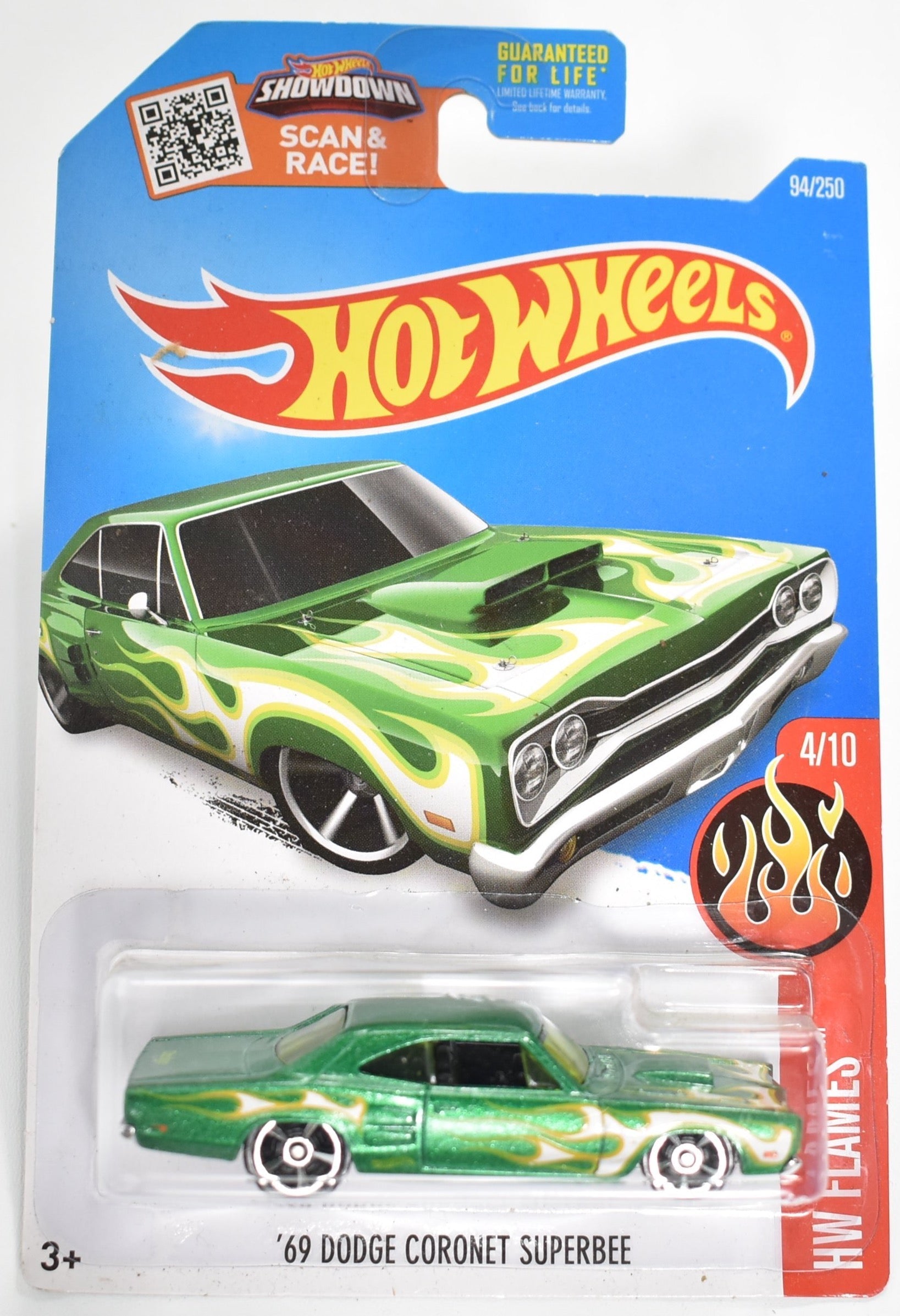 Hot Wheels 69 Dodge Coronet Superbee 94 Hot Wheels car Mattel