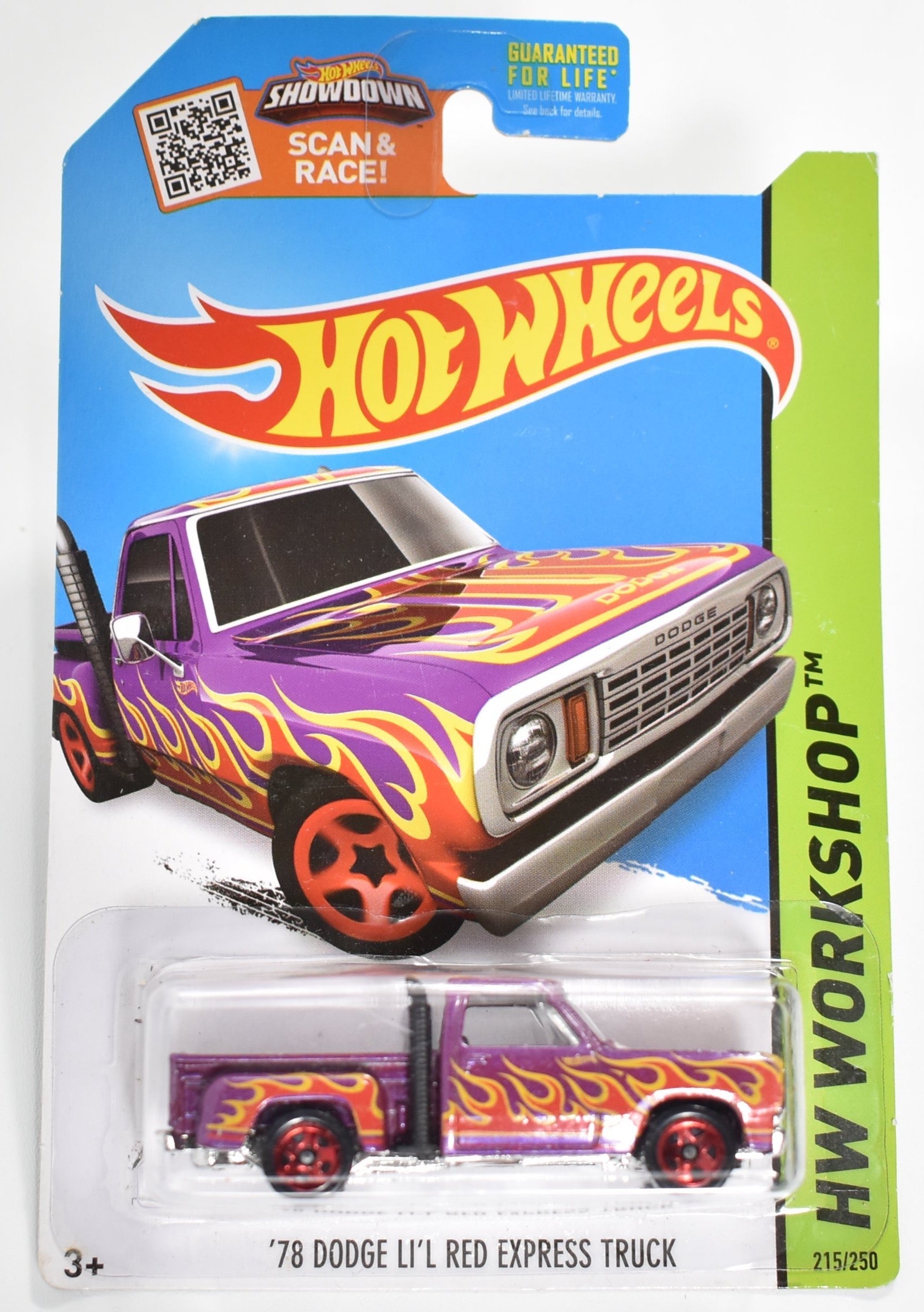 Hot Wheels 78 Dodge Lil Red Express Truck 215 Hot Wheels car Die Cast