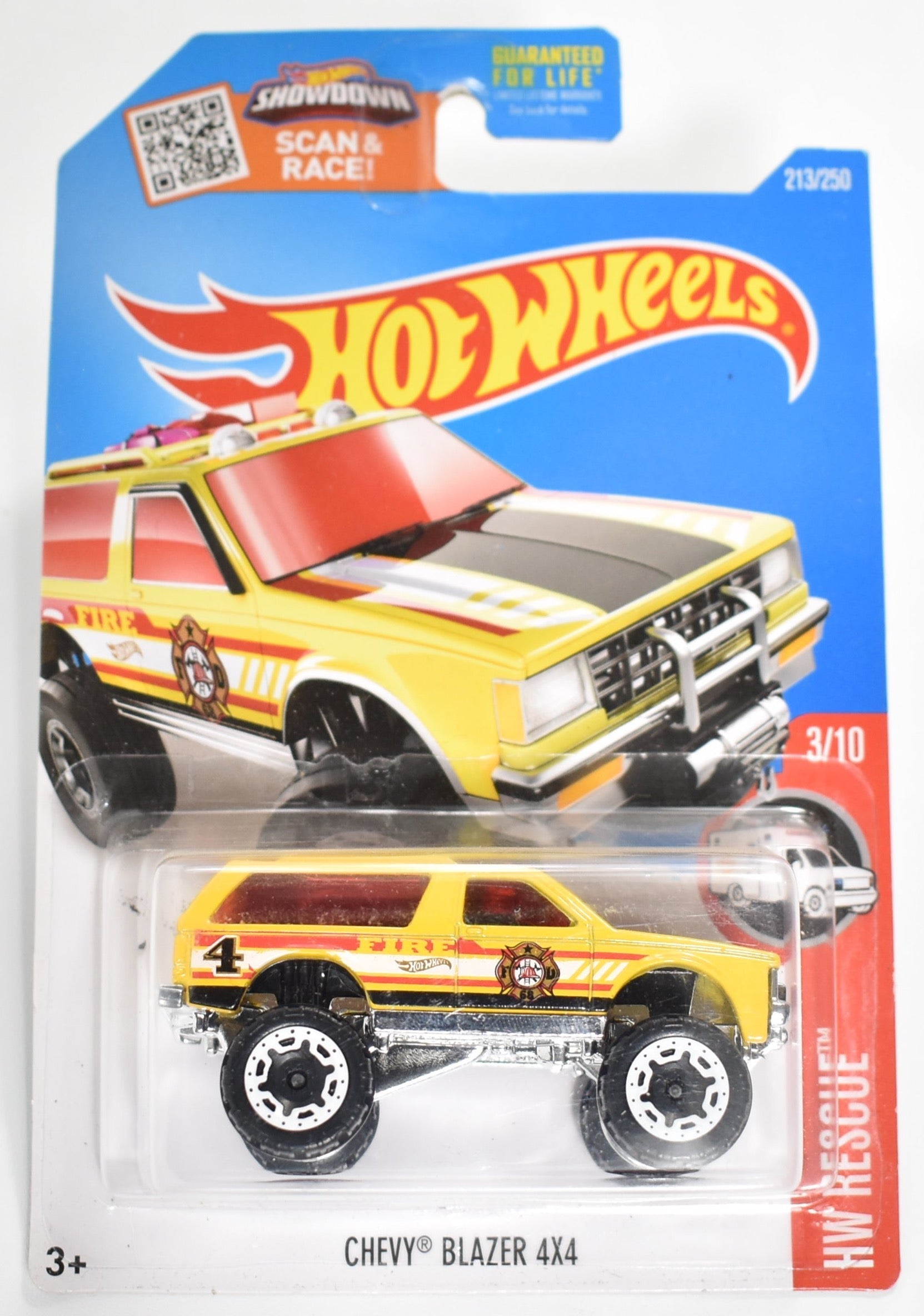 Hot Wheels Chevy Blazer 4x4 213 Hot Wheels car