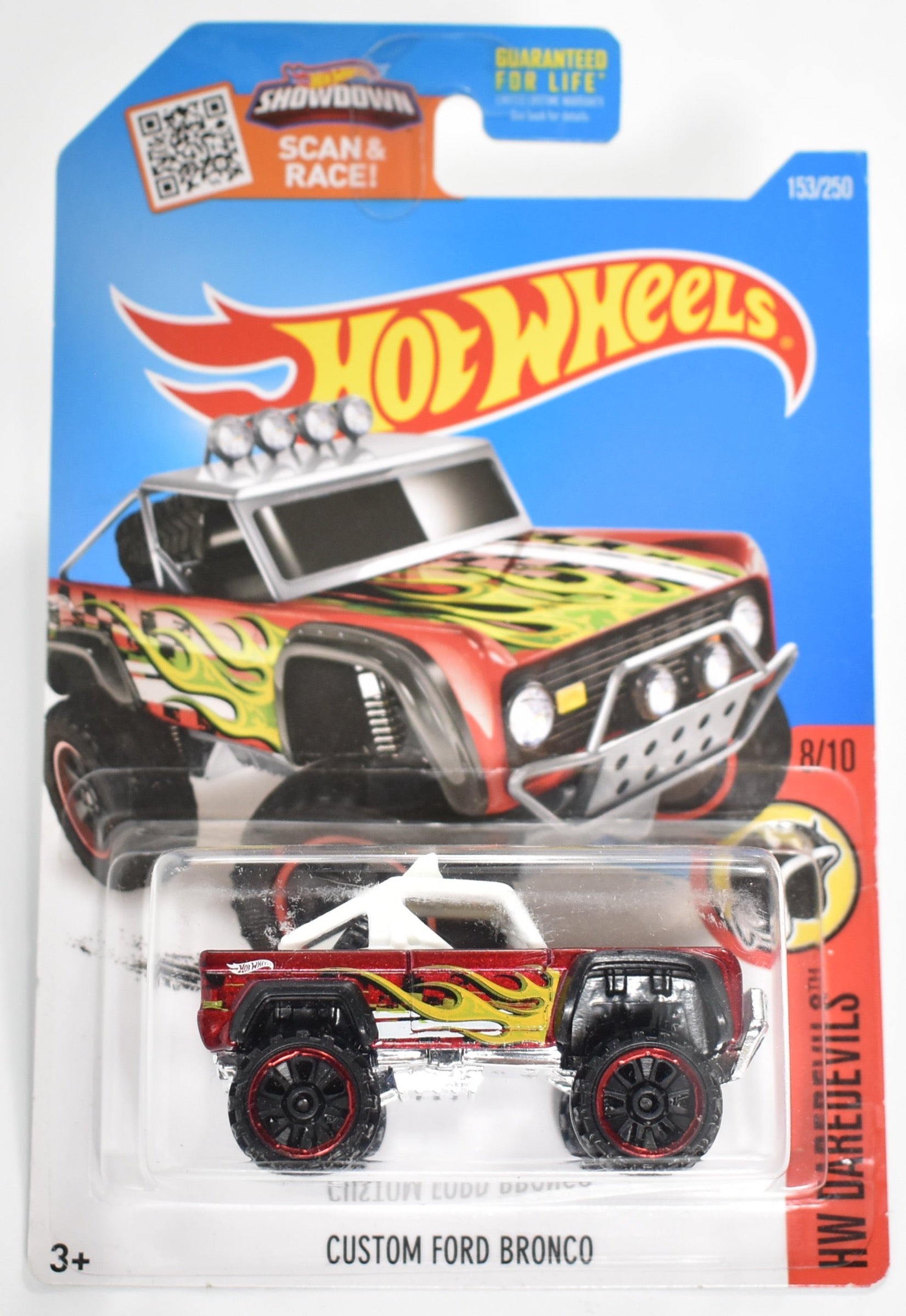 Hot Wheels Custom Ford Bronco 153 Hot Wheels car Die Cast Car