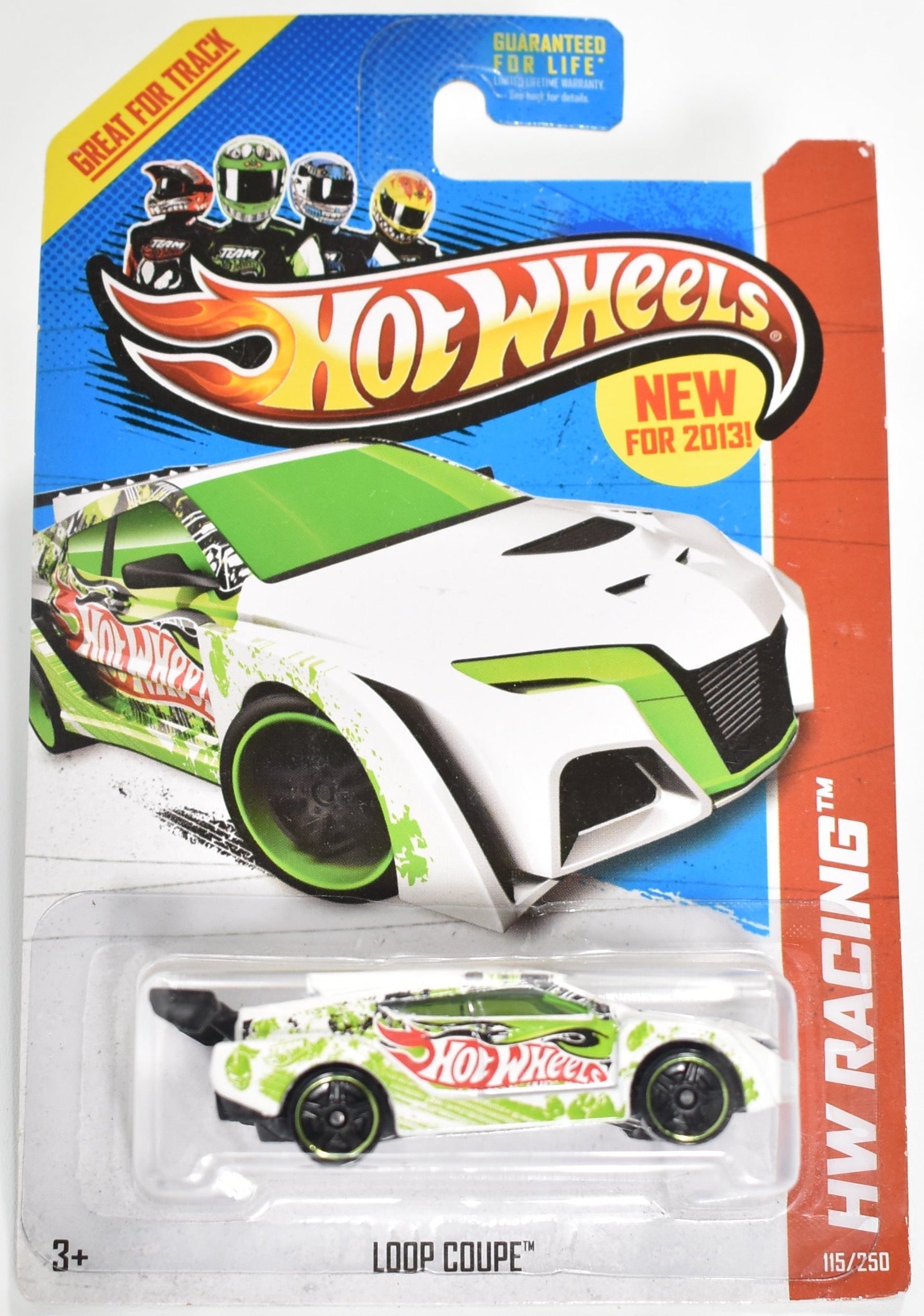 Loop Coupe 115 Hw Racing Hot Wheels car