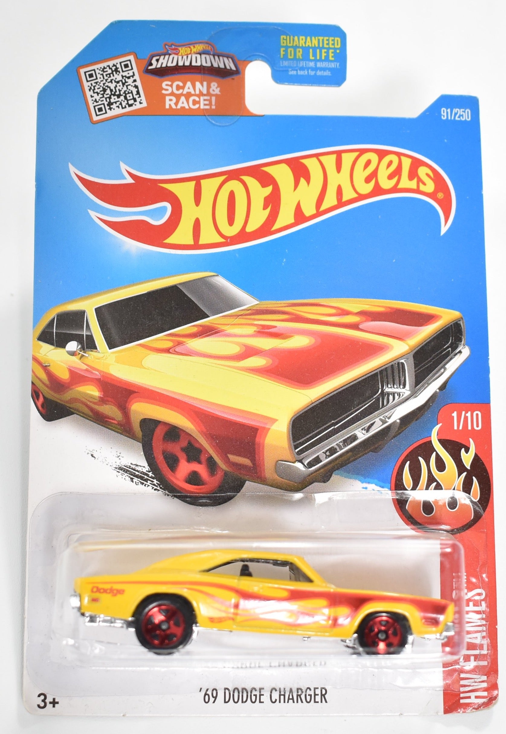 Hot Wheels 69 Dodge Charger 91 1-10 Hot Wheels car Mattel Die Cast