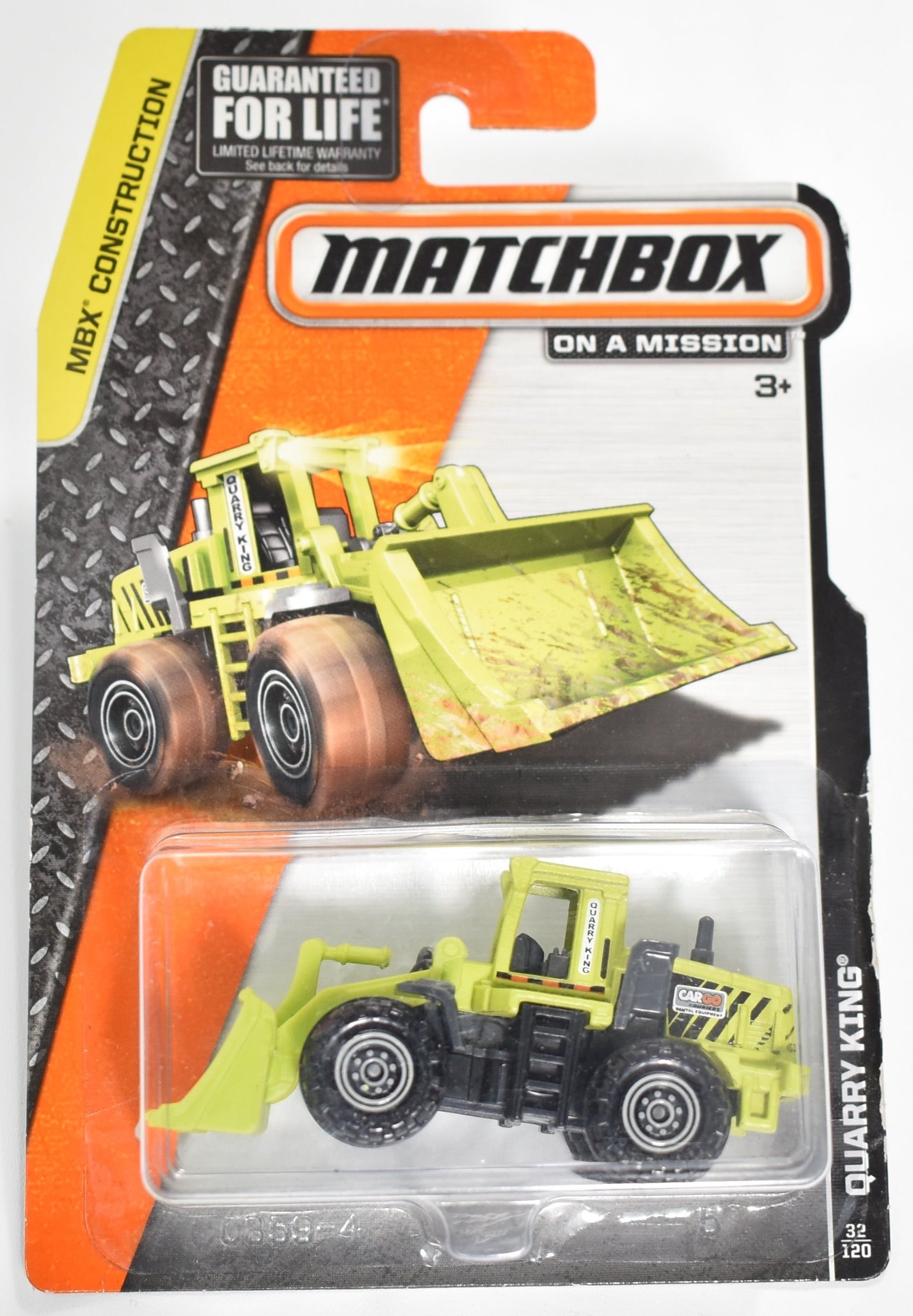 Match Box On a mission Quarry King 32/120 Construction