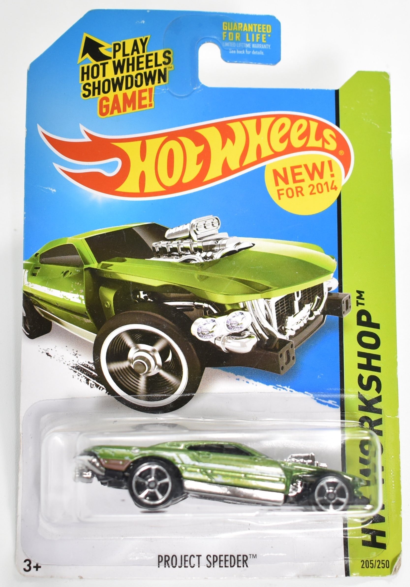 Project Speeder 205 Hot Wheels die cast car