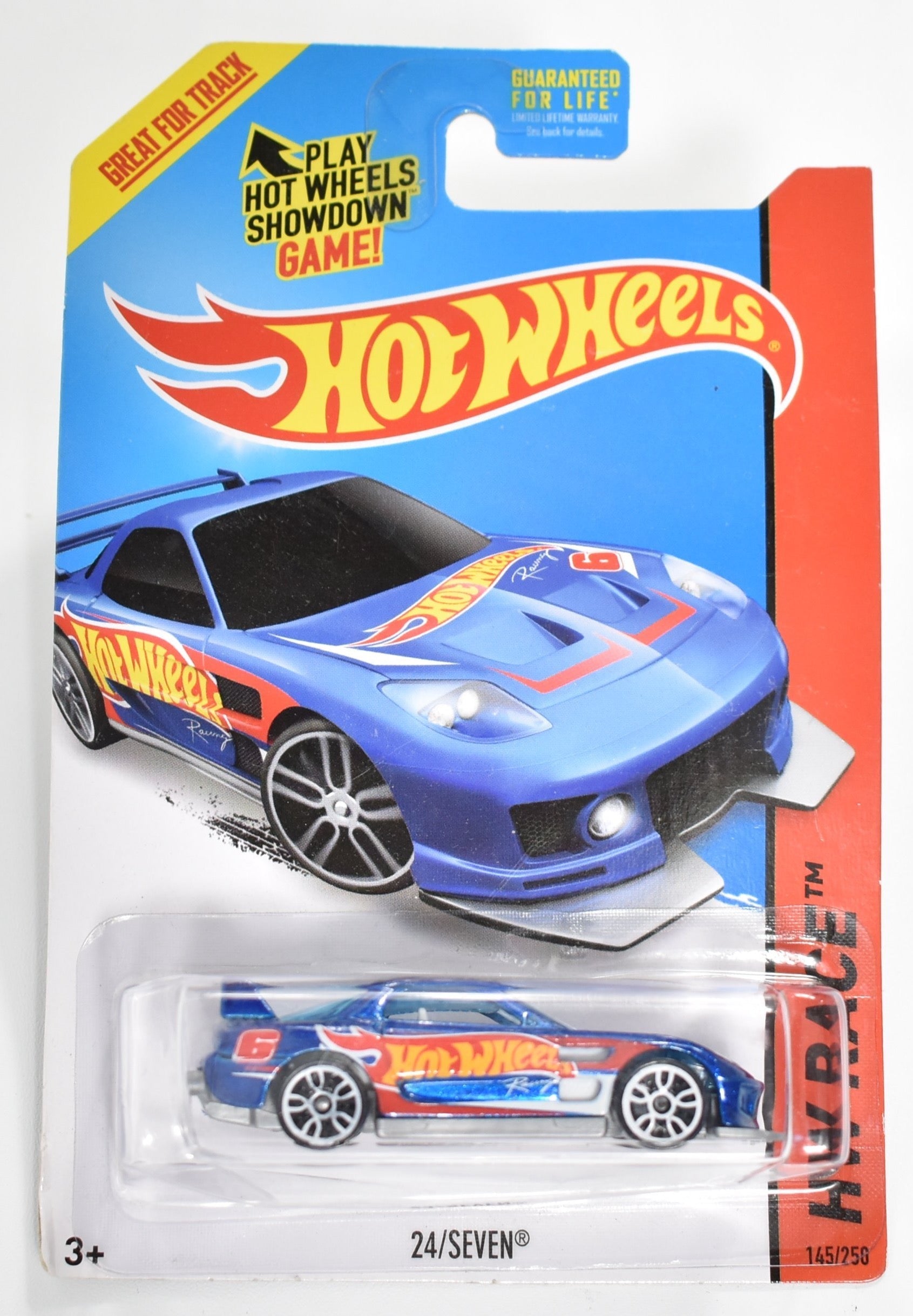 Hot Wheels 24 Seven 145 Hot Wheels die cast car Mattel