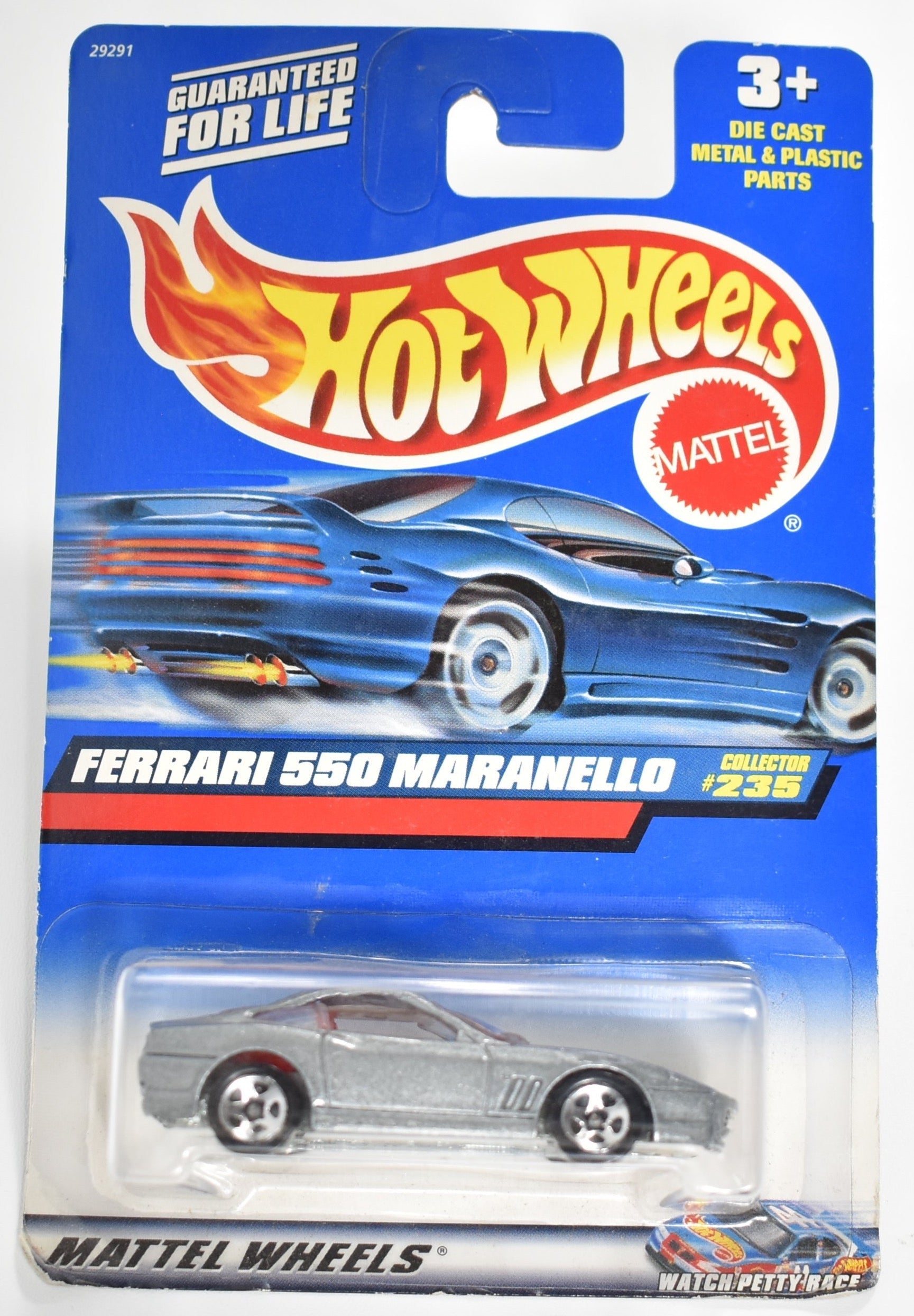 Hot Wheels die cast car Ferrari 550 Maranello 235