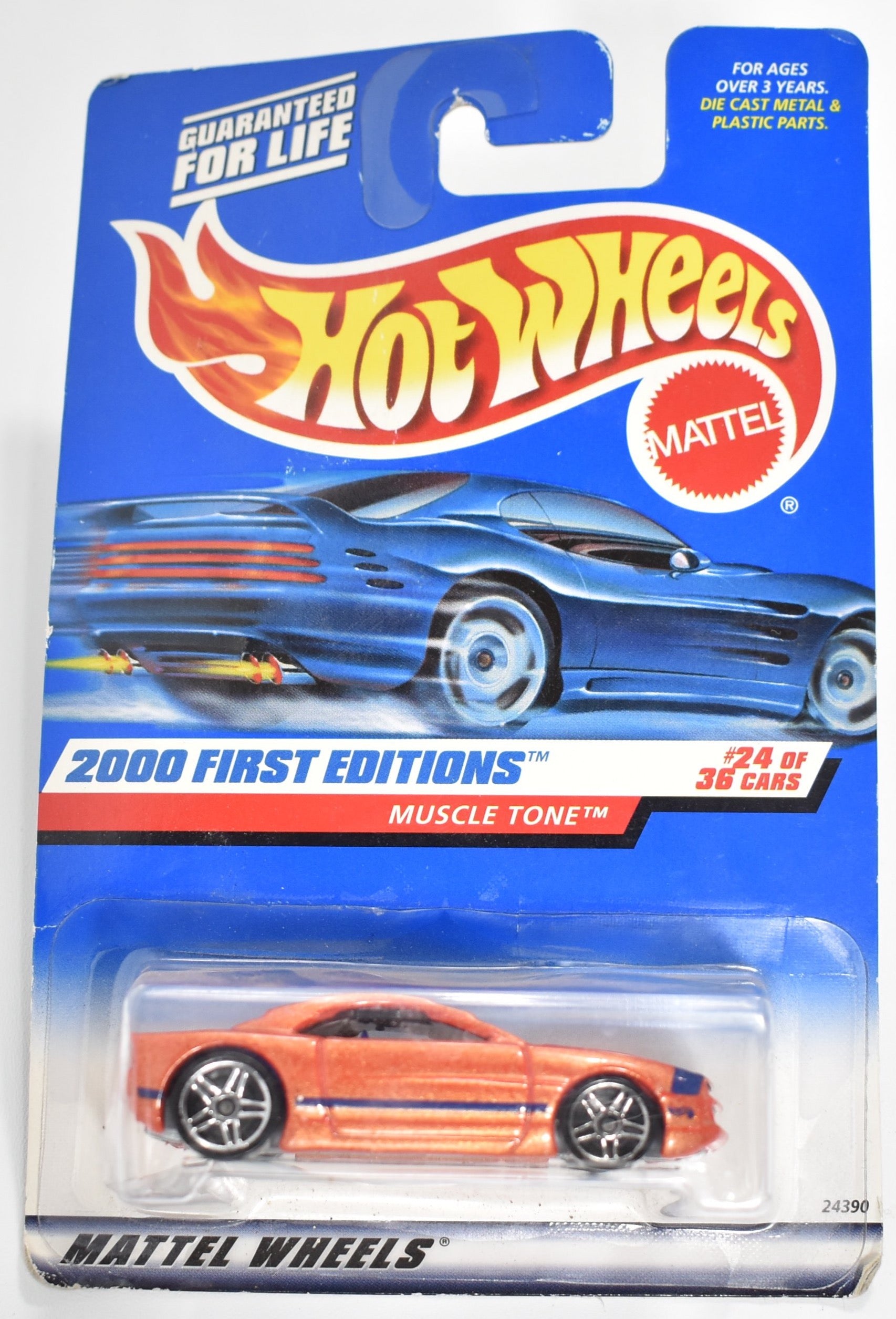 Hot Wheels die cast car Muscle Tone 24 of 36 Cars