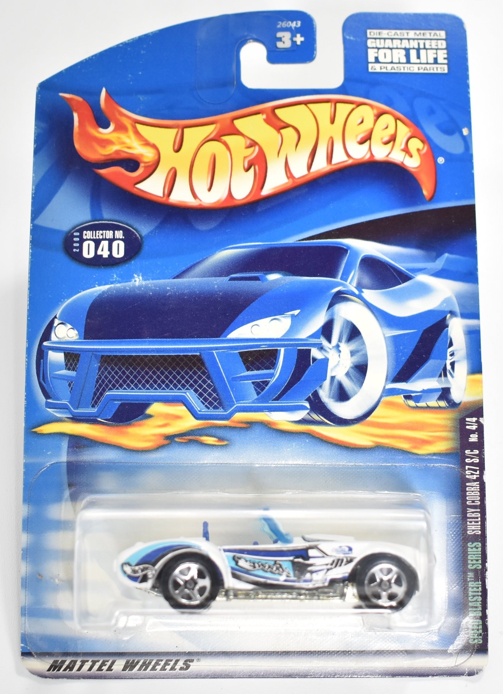 Hot Wheels car Shelby Cobra 427 Sc 4-4 040 Mattel