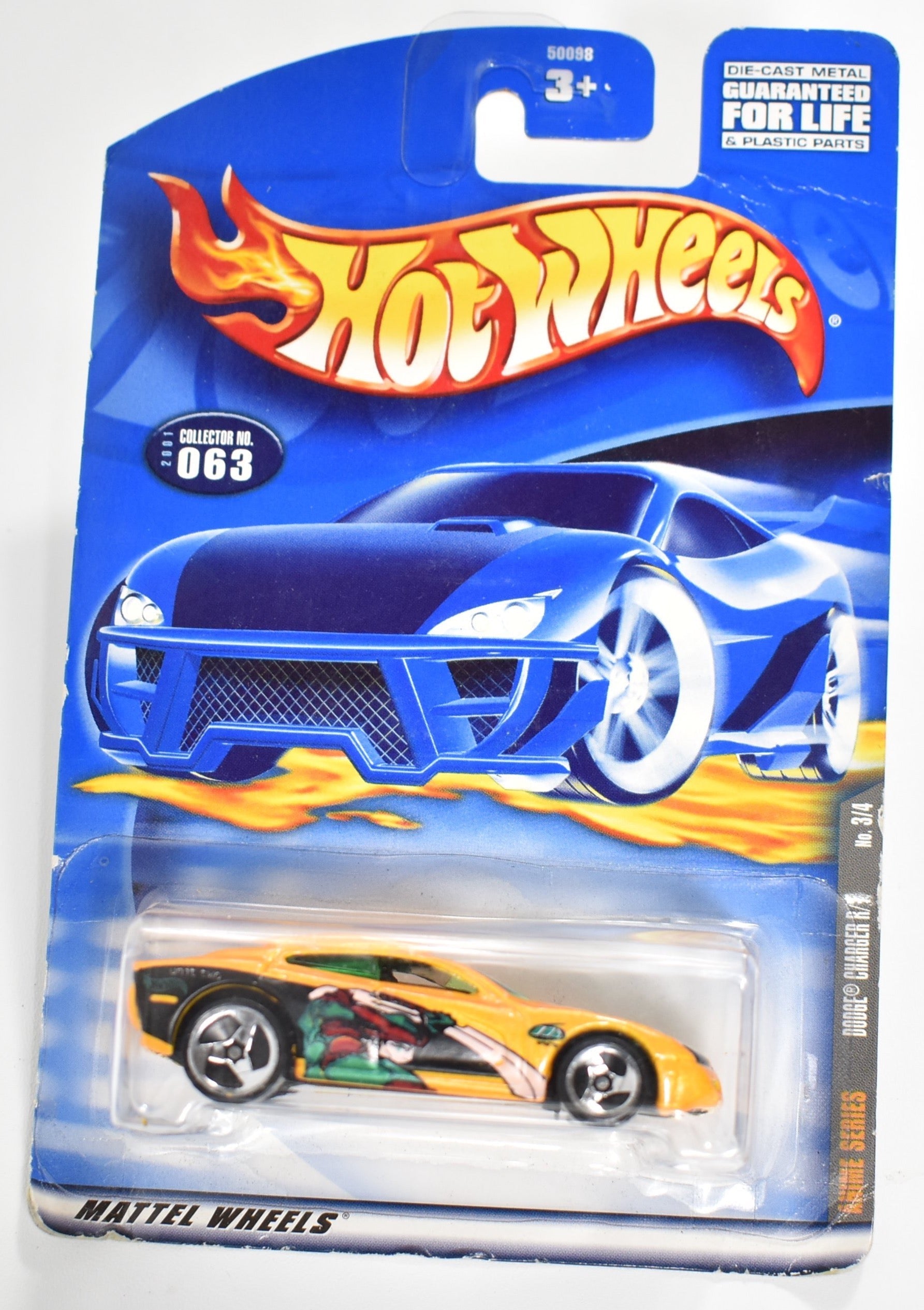 Dodge Charger T T 3/4 2001 Collector No. 063