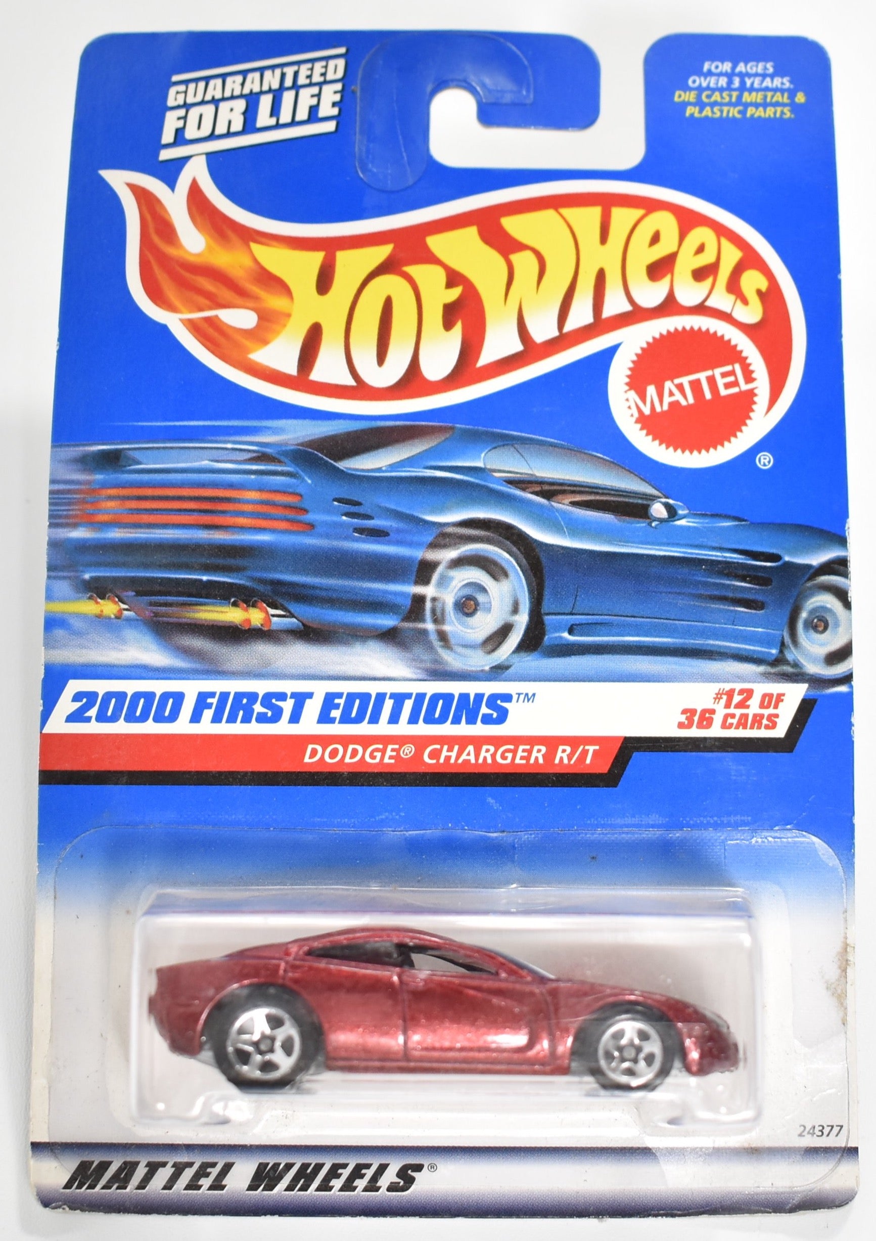 Hot Wheels diecast car Dodge Charger R-T 12 of 36 Cars 2000 First Editions