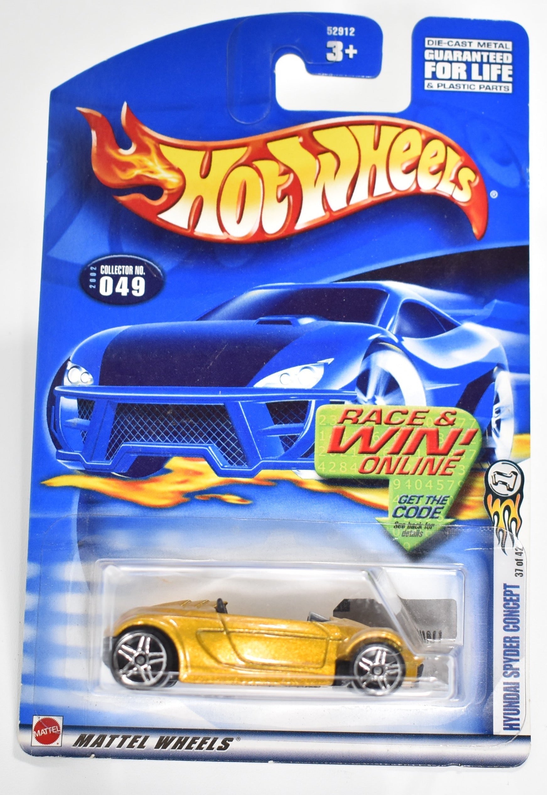 Hot Wheels car 049 Hyundai Spyder Concept 37 of 42 Mattel Hot Wheels Car
