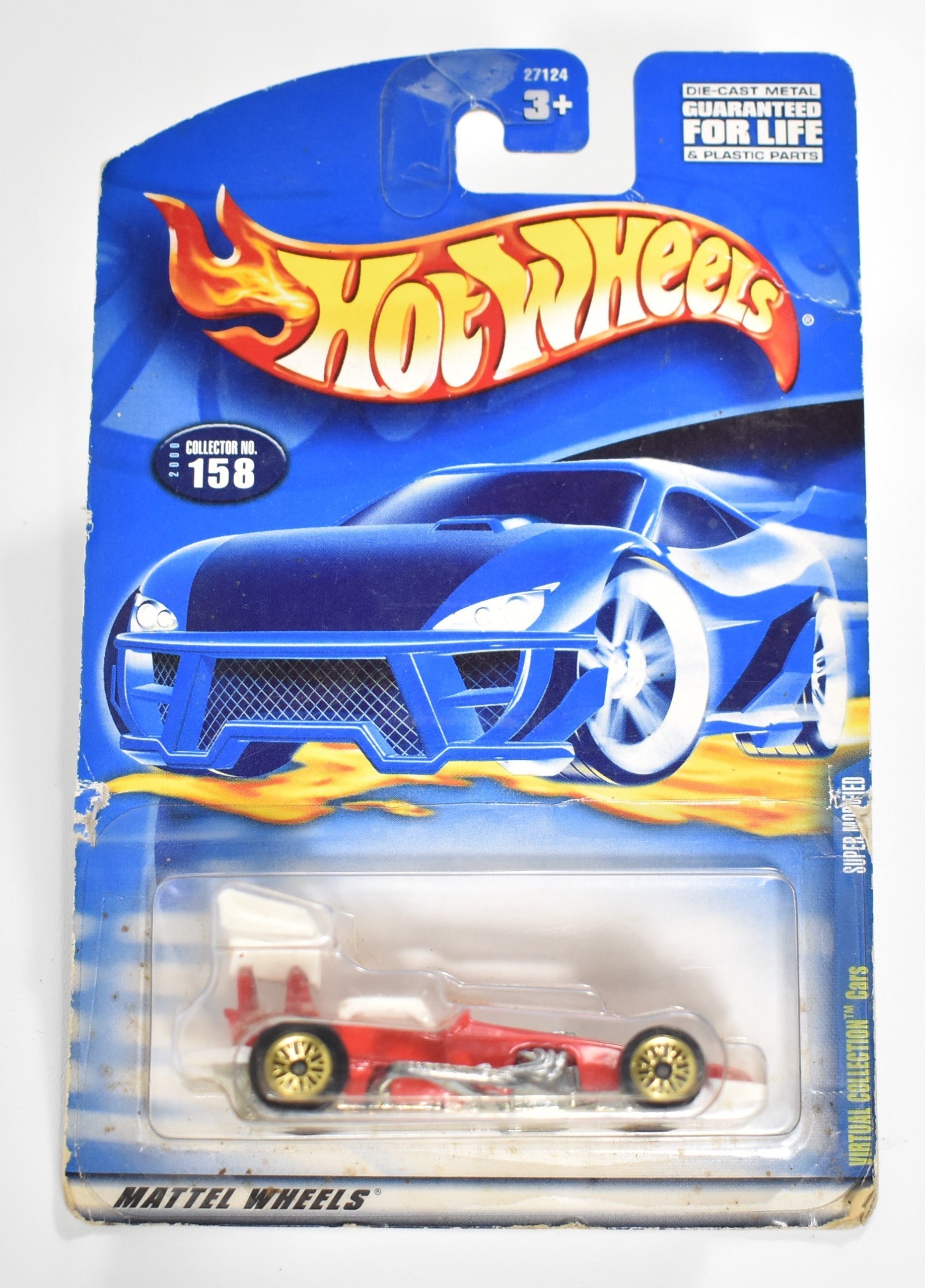 Super Modified Collector NO. 158 2000 Red Hot Wheels Mattel Die Cast Car
