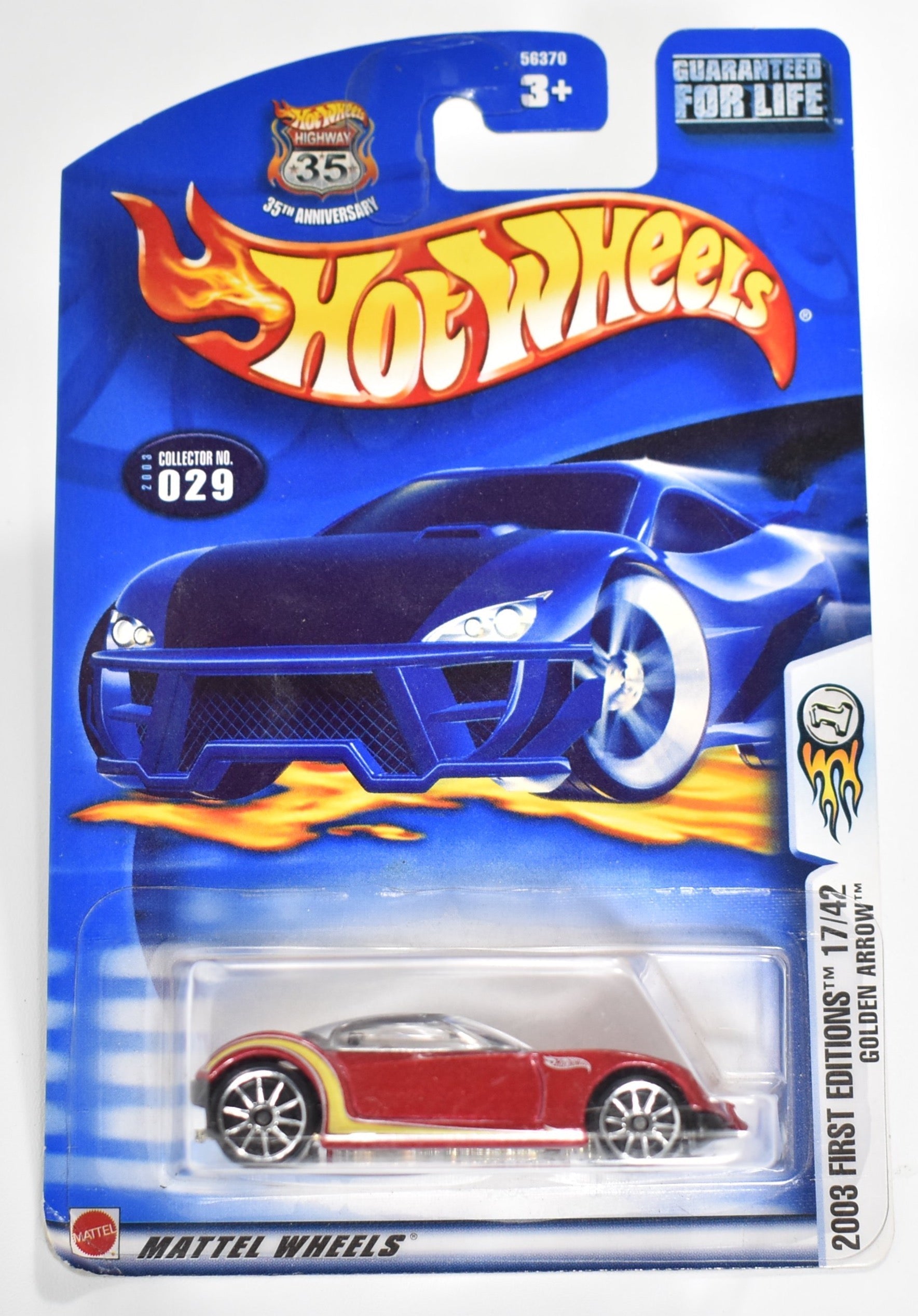 Hot Wheels car 029 2003 First Editions 17/42 Mattel Die Cast Car