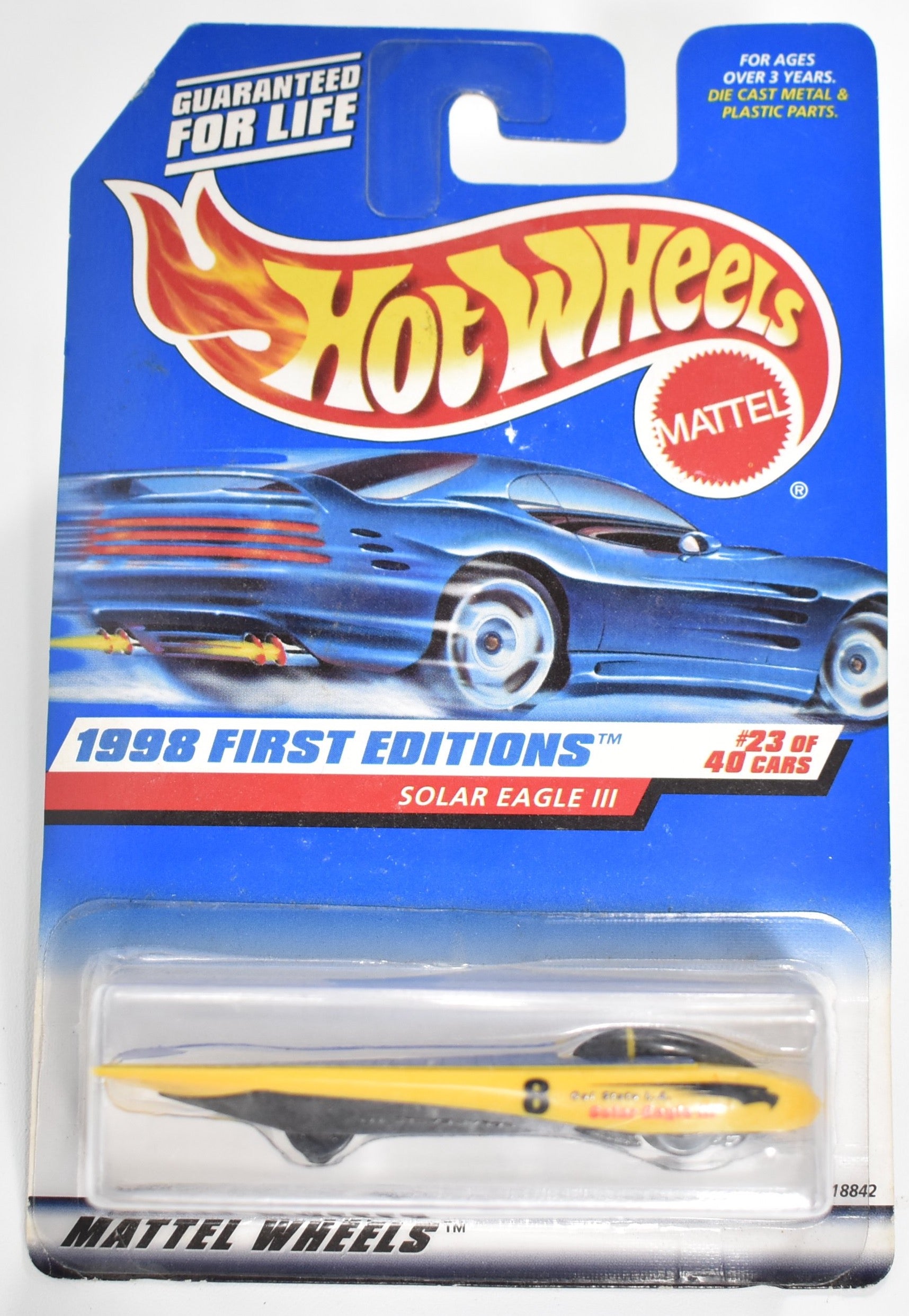 Hot Wheels diecast car 1998 First Editions 23 of 40 cars 18842