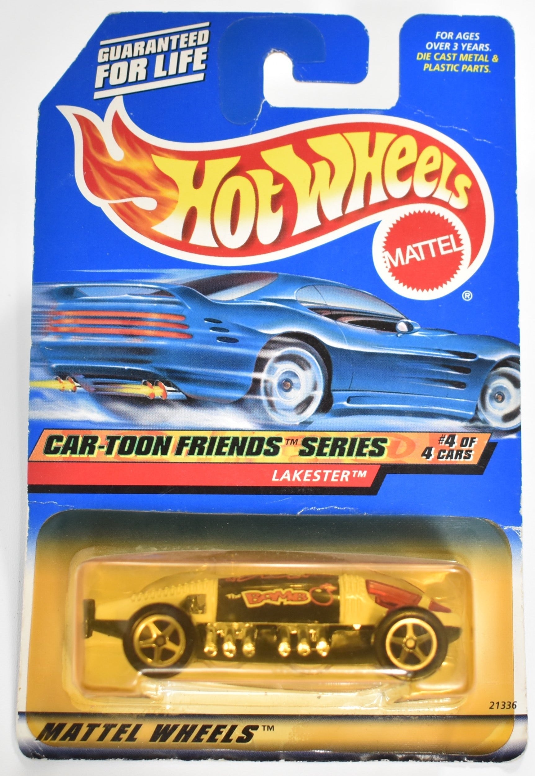Hot Wheels die cast car Cartoon Friends Series 4 of 4 cars Lakester