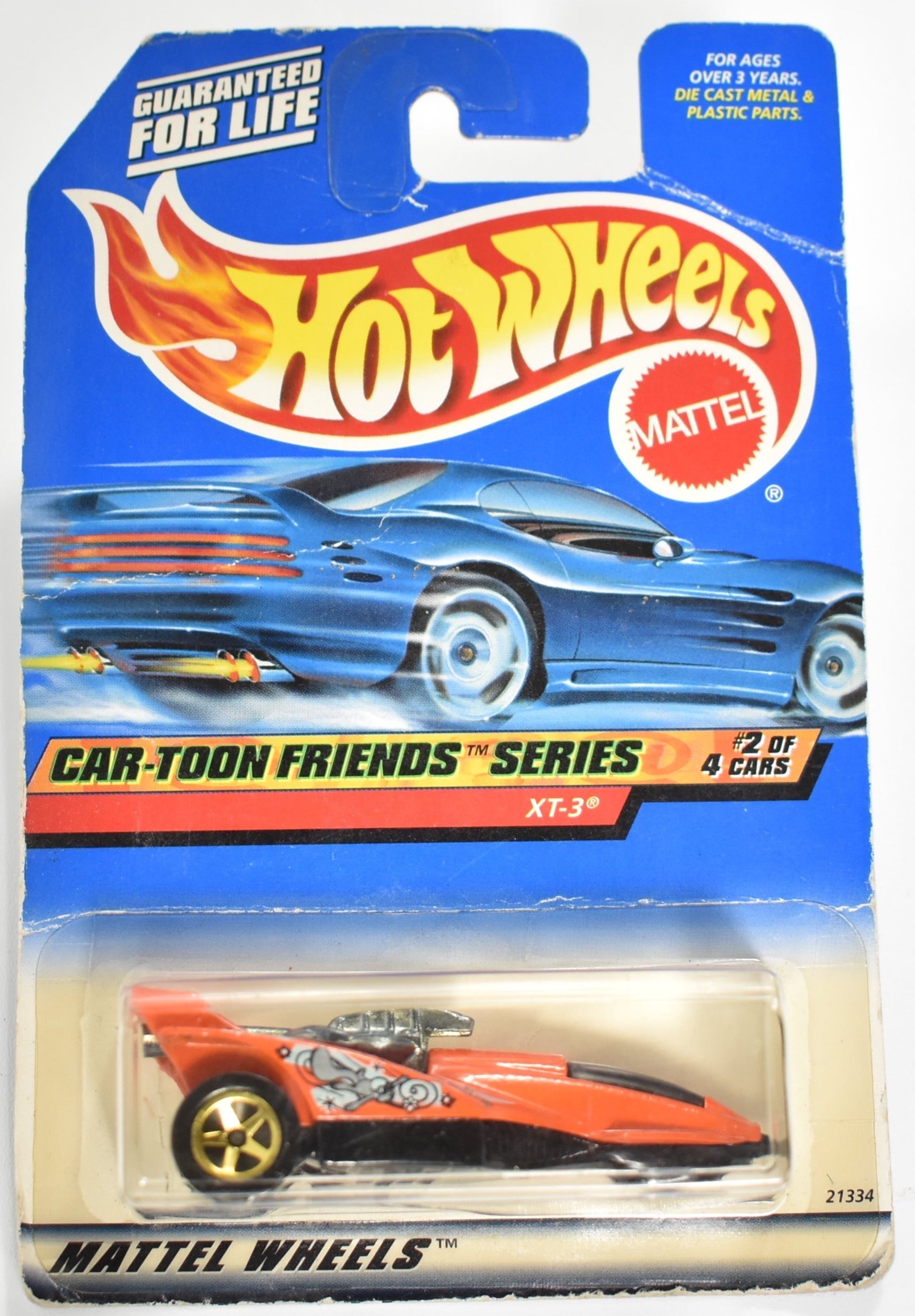 Hot Wheels die cast car Car Toon Friends Series XT-3 2 of 4