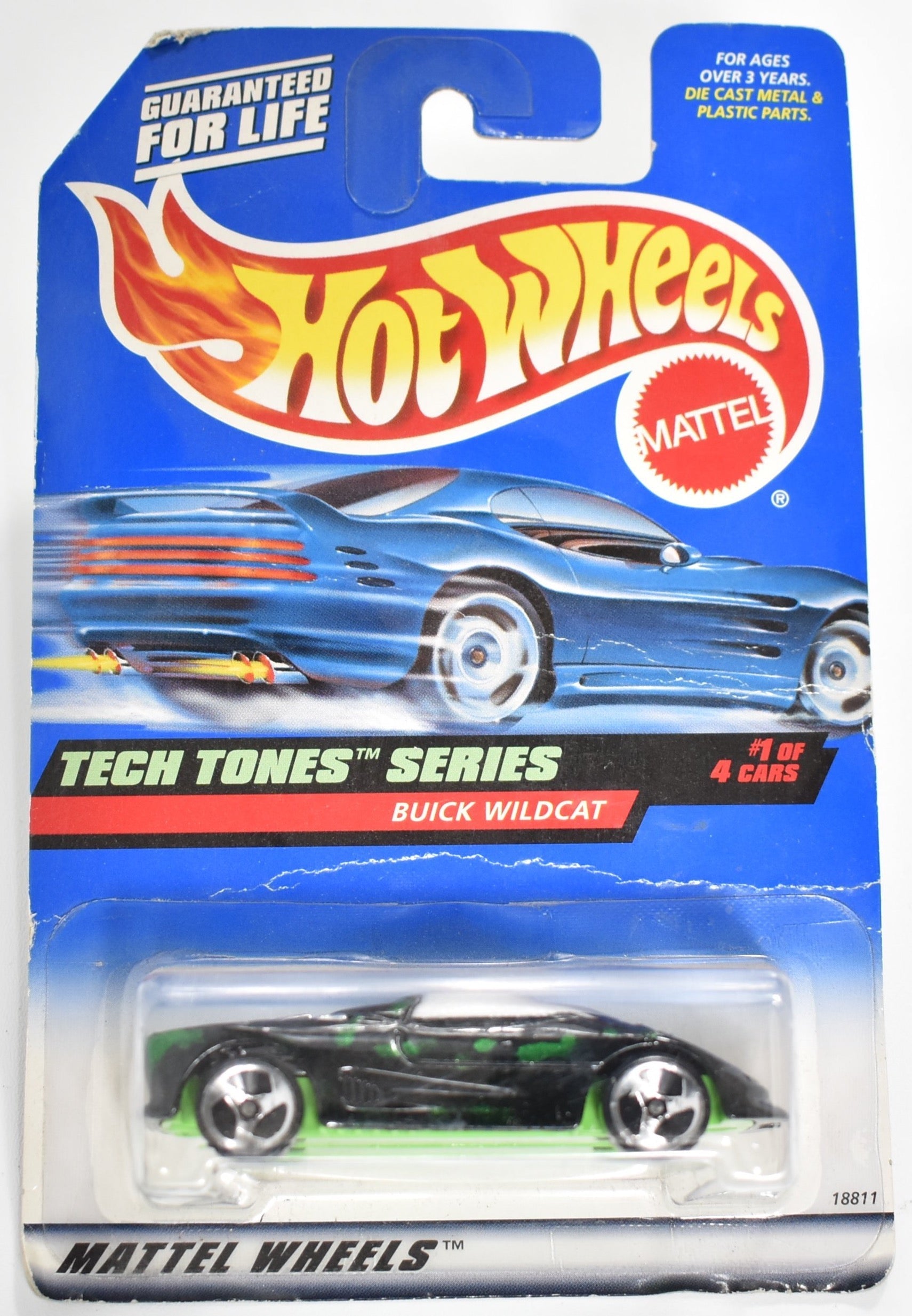Hot Wheels die cast car Tech Tones Series Buick Wild Cat 1997