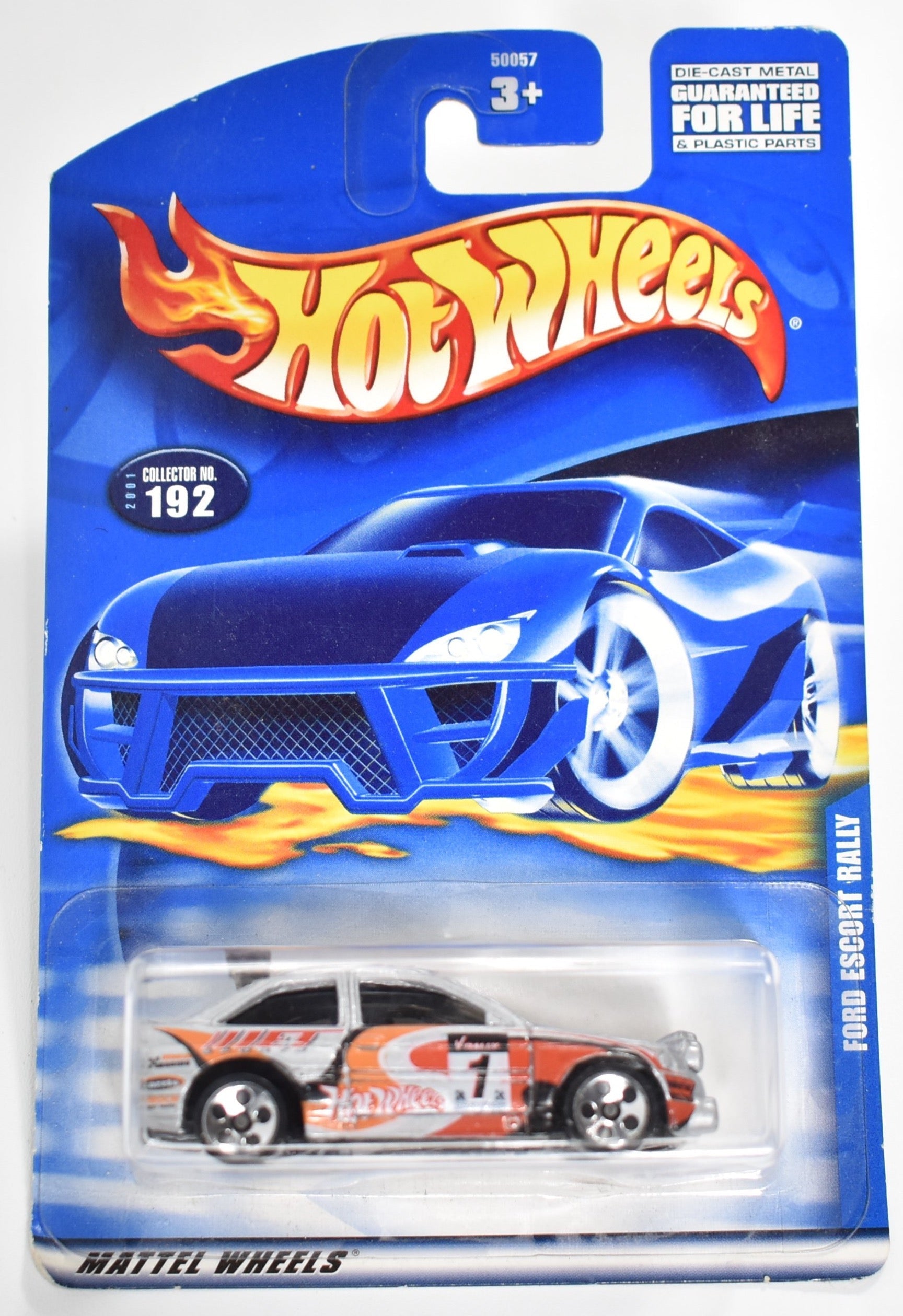 Hot Wheels car Ford Escort Rally 192