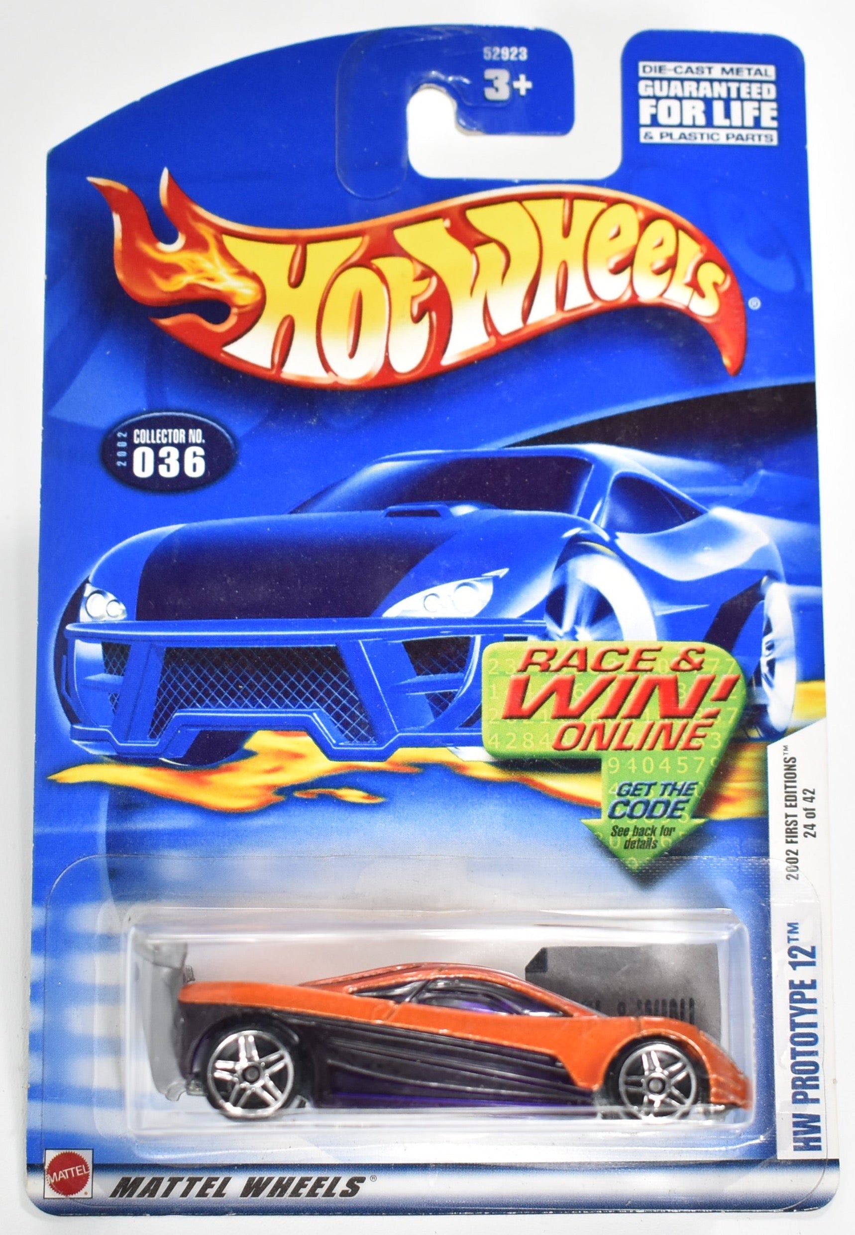Hot Wheels car Hw Prototype 12 036