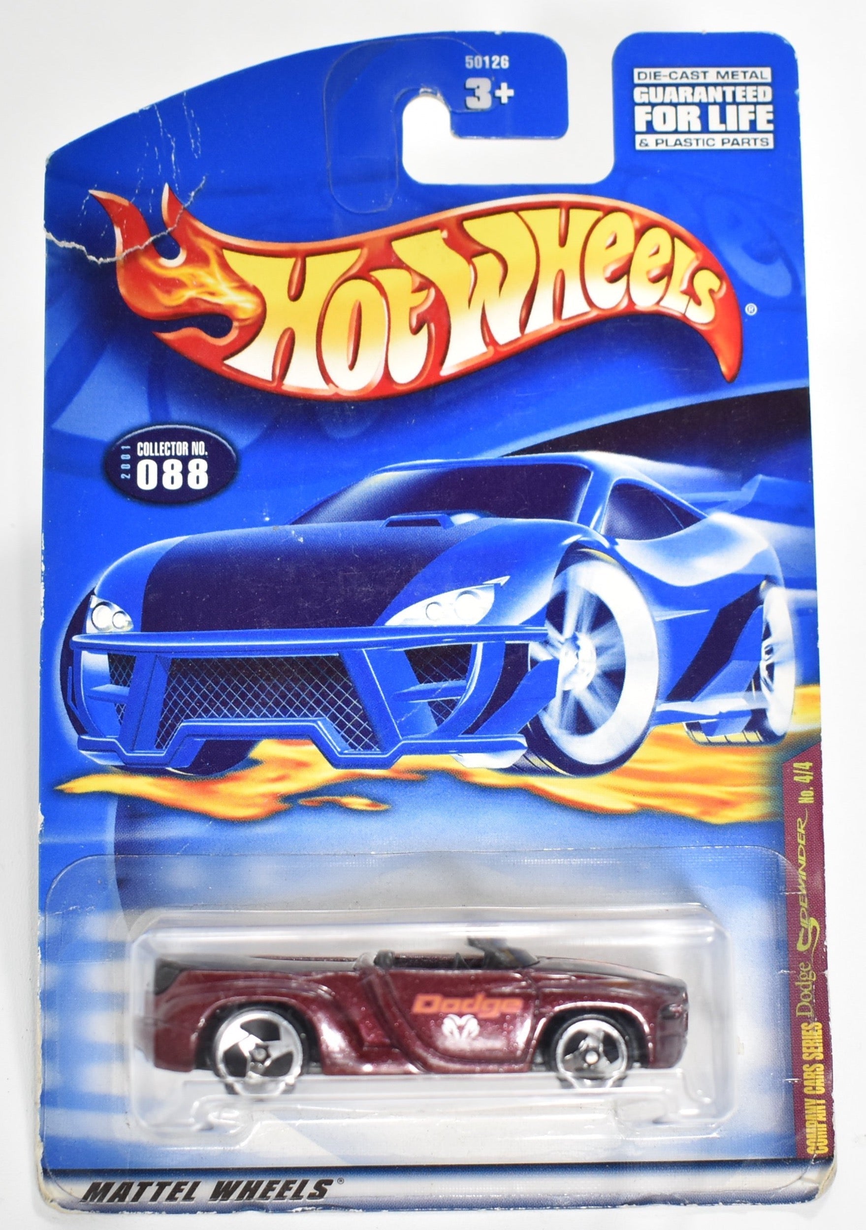 Hot Wheels car 088 Dodge Die Cast Car Mattel Hot Wheels Car