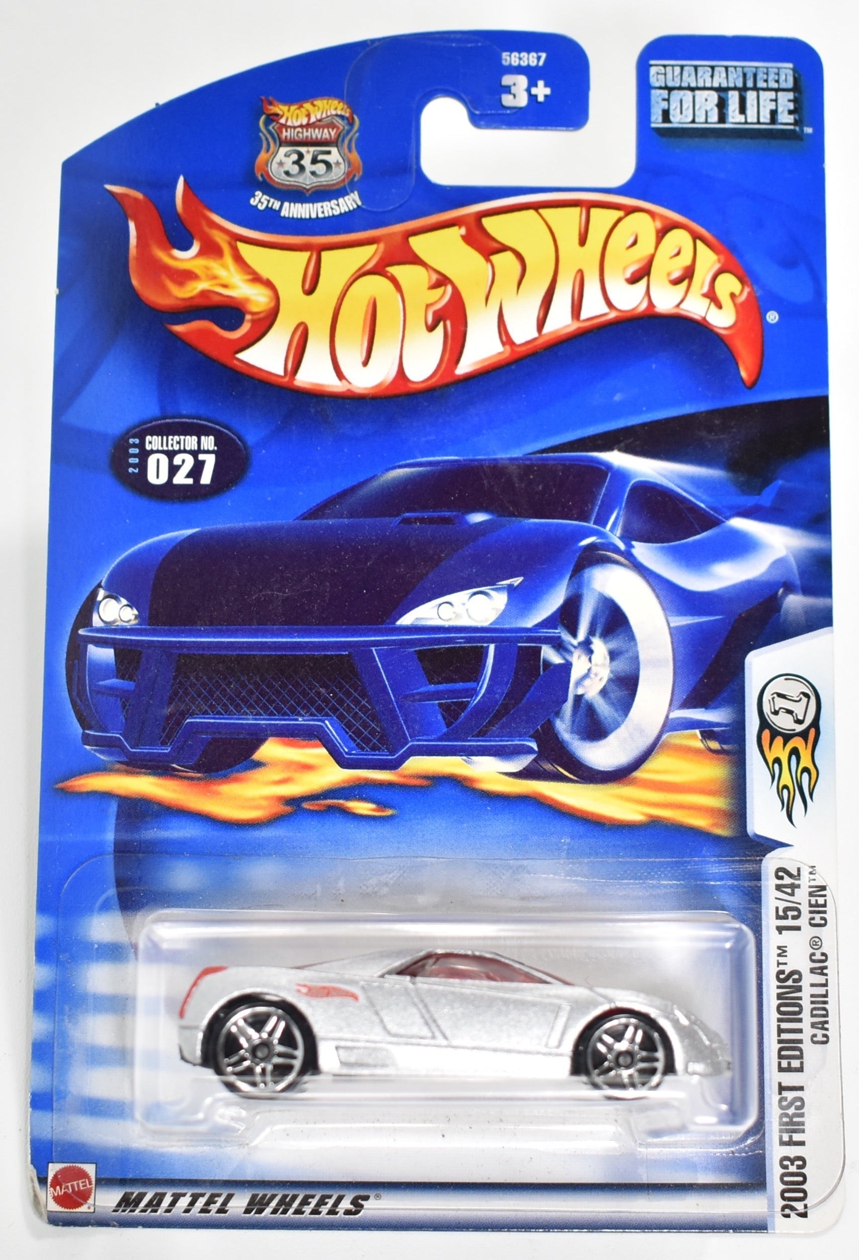 Hot Wheels Car 027 Mattel 2003 First edition Mattel Die Cast Car