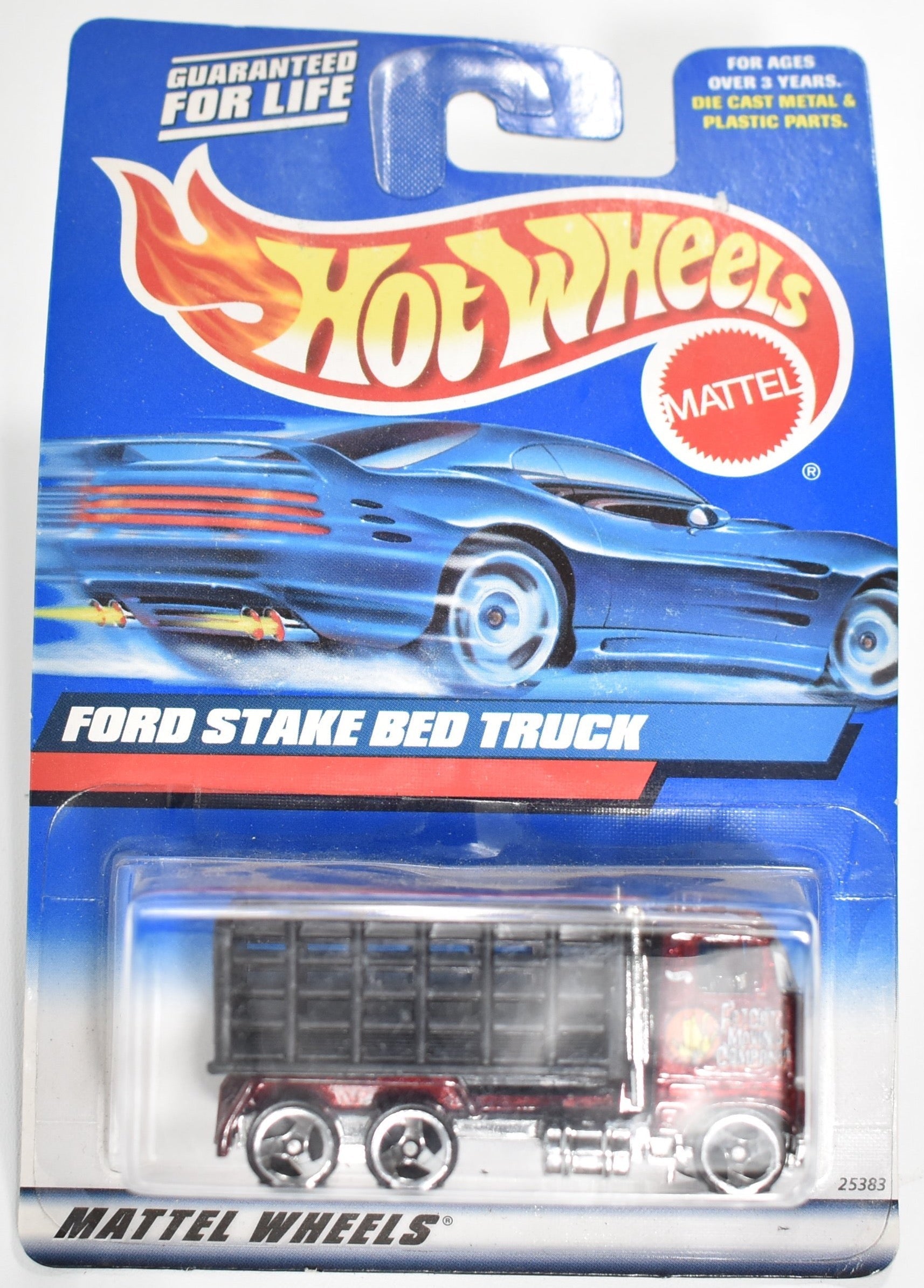 Hot Wheels diecast car Ford Stake Bed Truck
