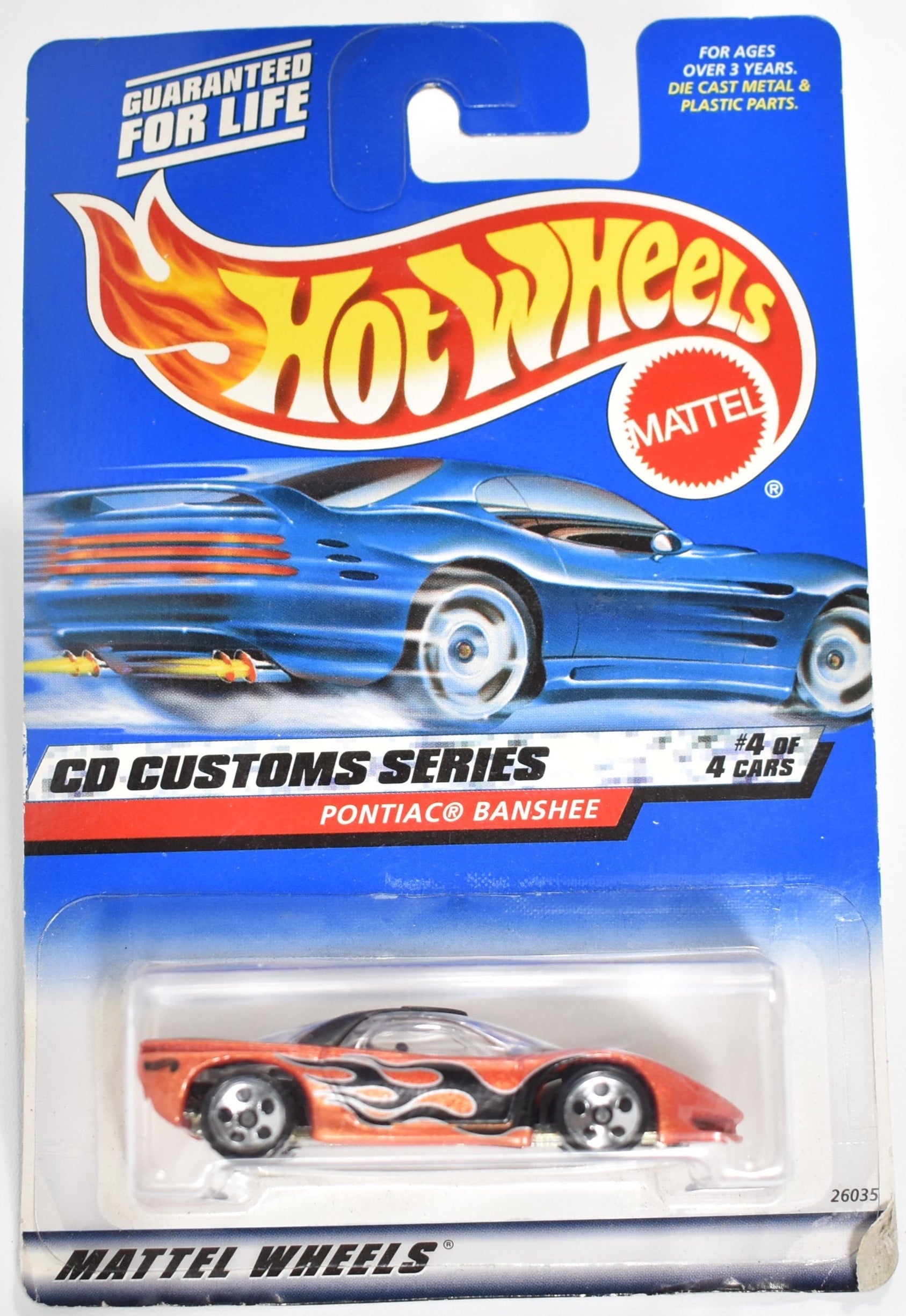 Hot Wheels die cast car Cd Custom Series Pontiac Banshee