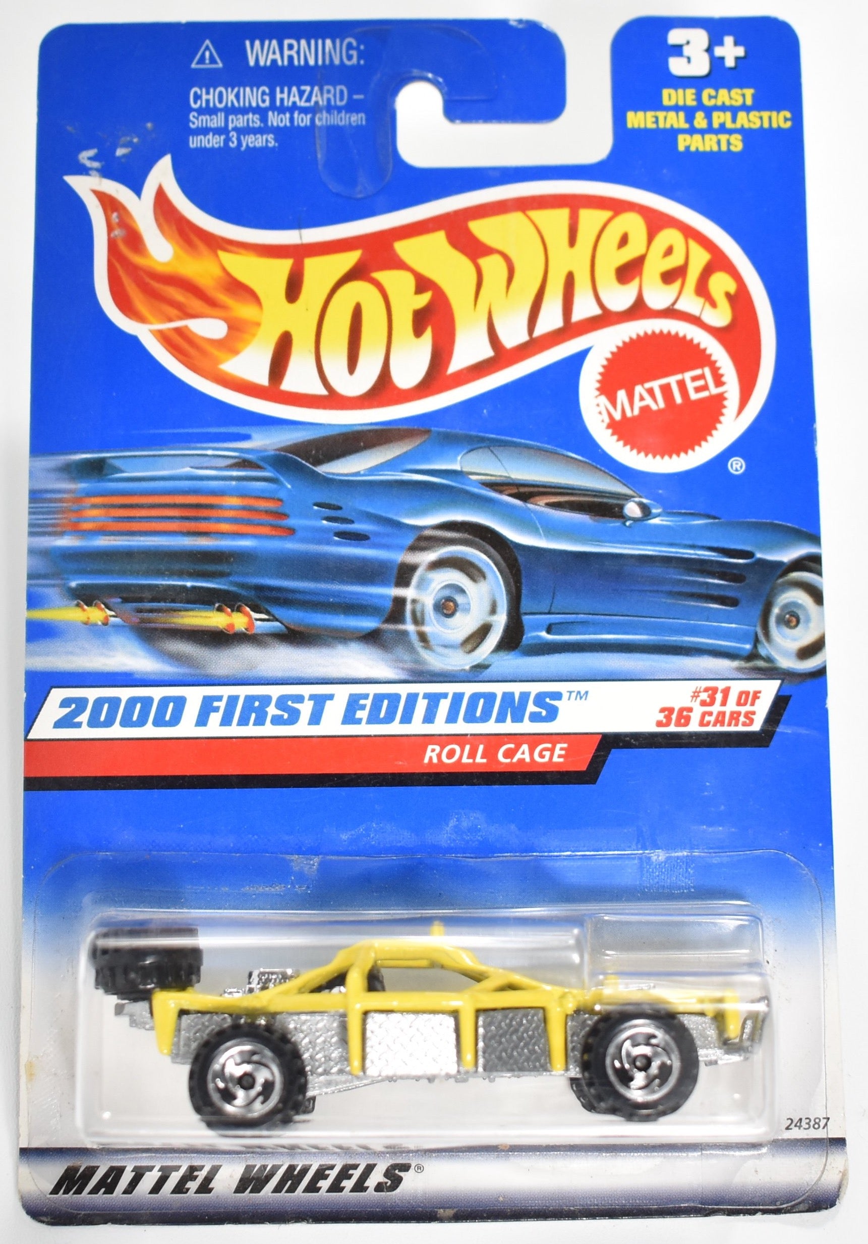 Hot Wheels die cast car Roll Cage 31 2000 First Editions Mattel