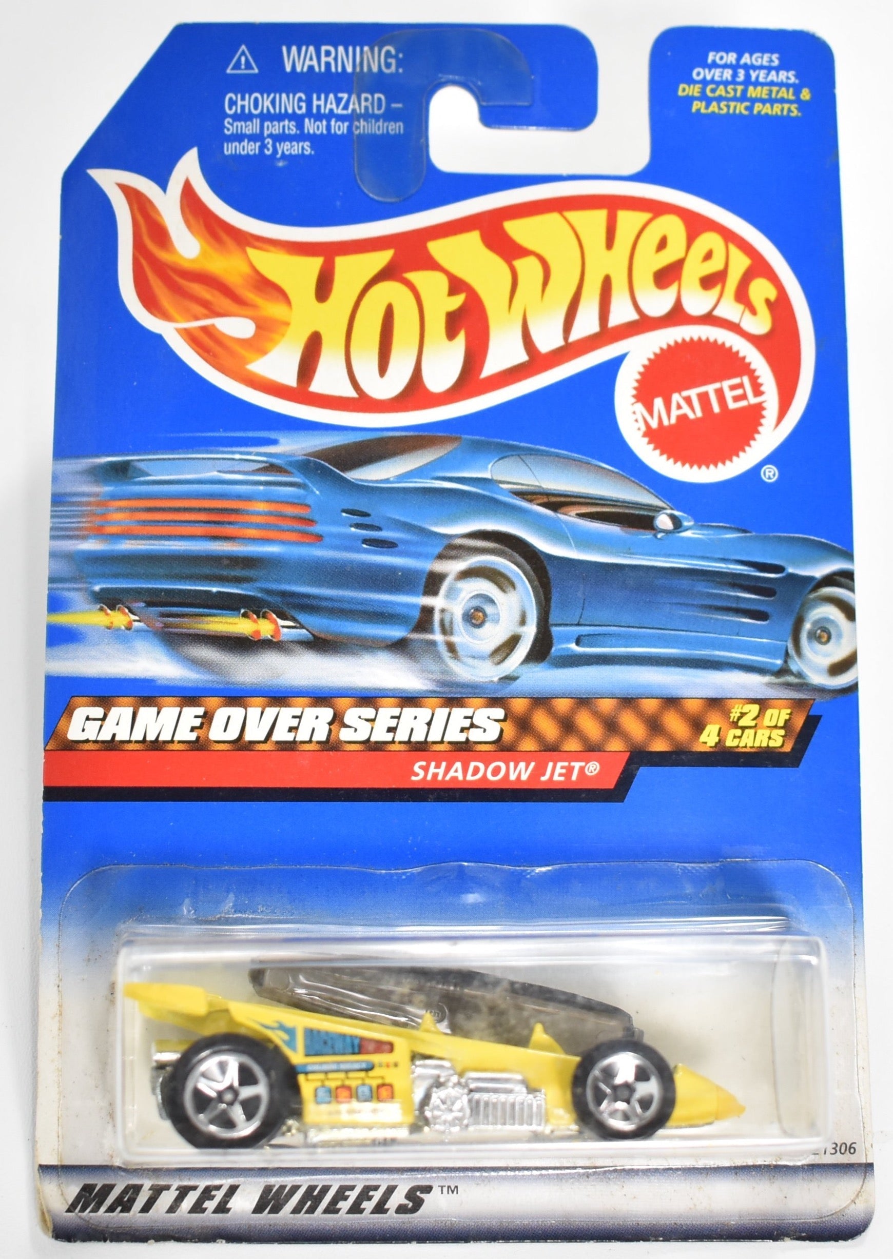 Hot Wheels die cast car Came Over Series Shadow Jet 2 of 4