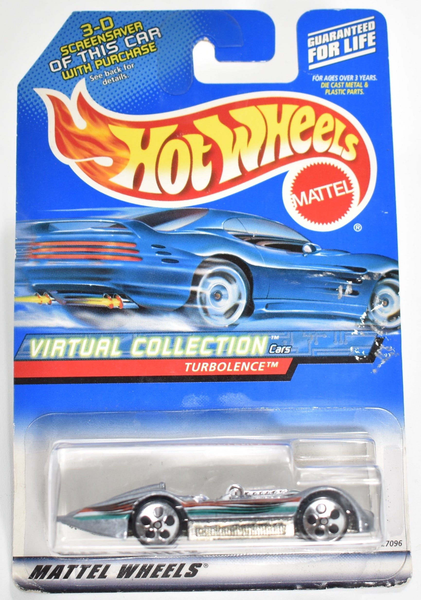 Hot Wheels die cast car Virtual Collection Turbolence