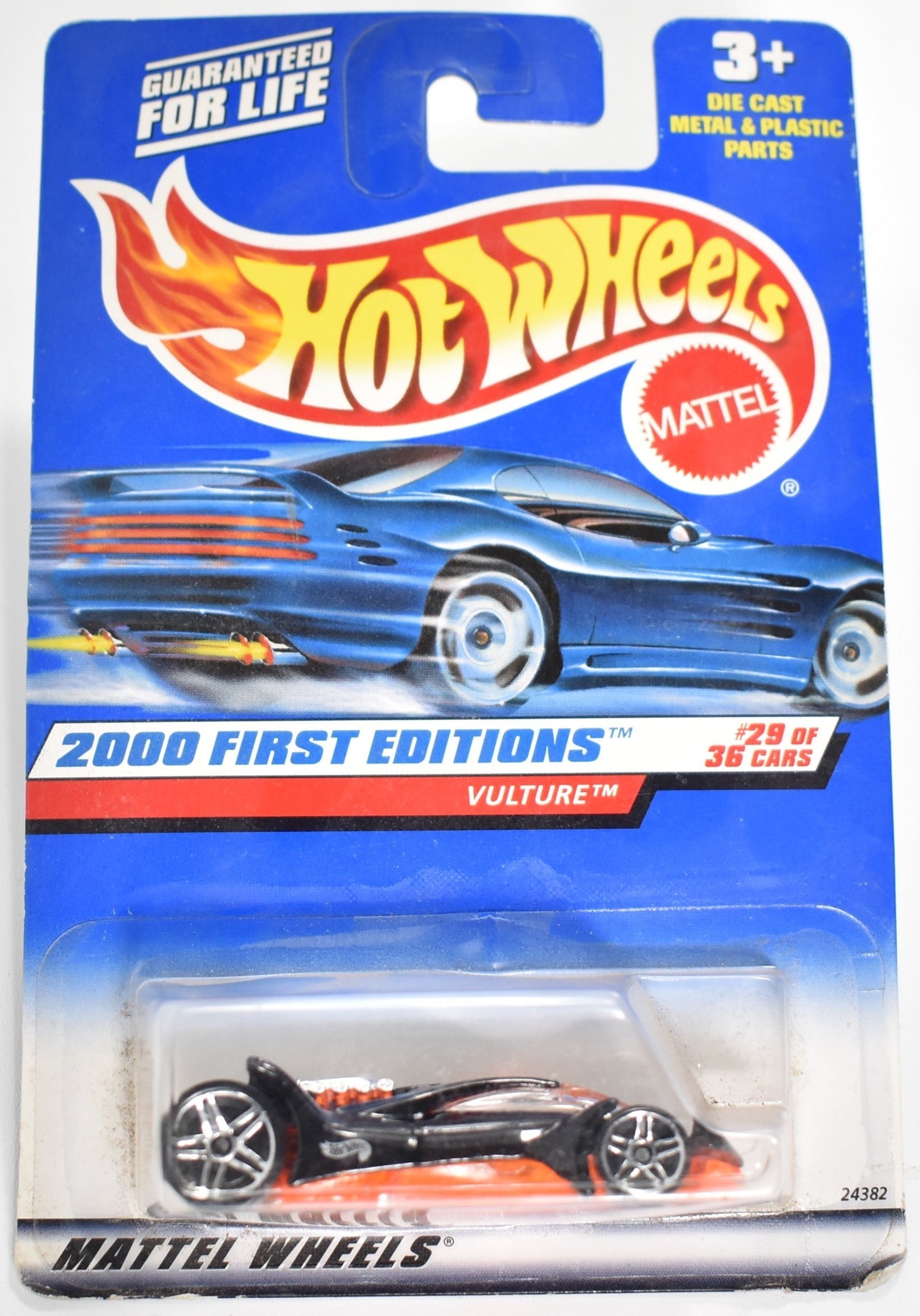 Hot Wheels die cast car 2000 First Editions 29 of 36 Vulture