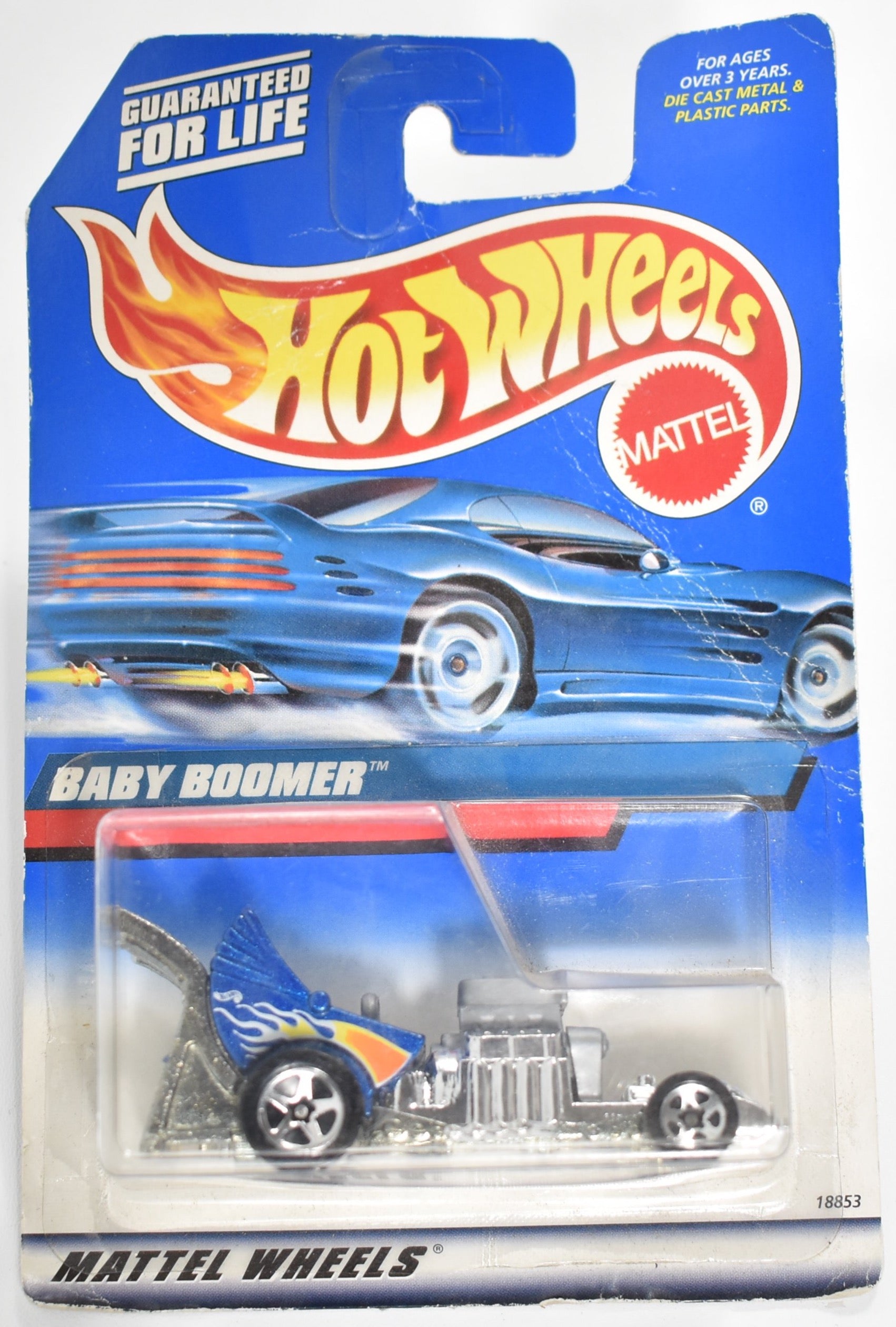 Hot Wheels die cast car Baby Boomer Mattel Wheels