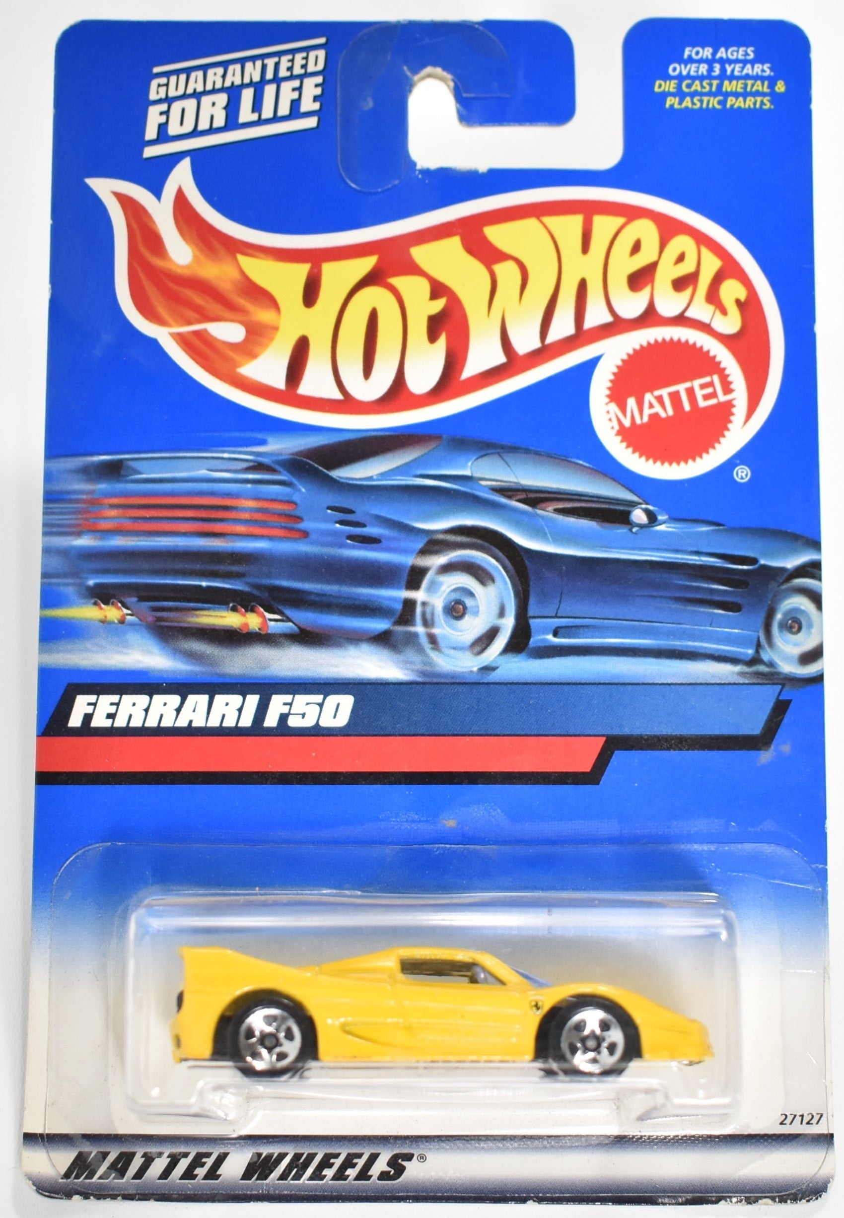 Hot Wheels die cast car Ferrari F50