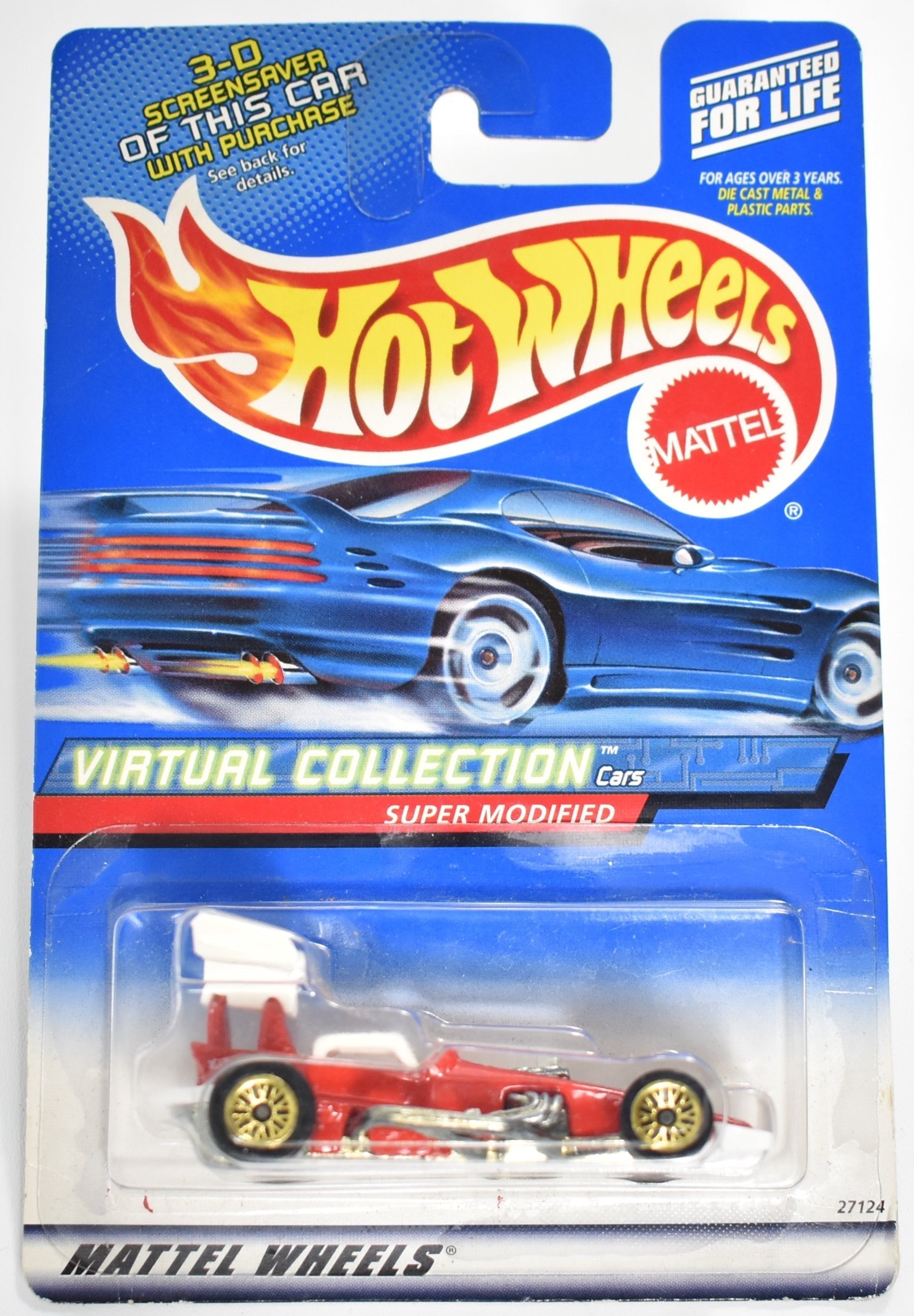 Hot Wheels die cast car Super Modified Mattel 1998