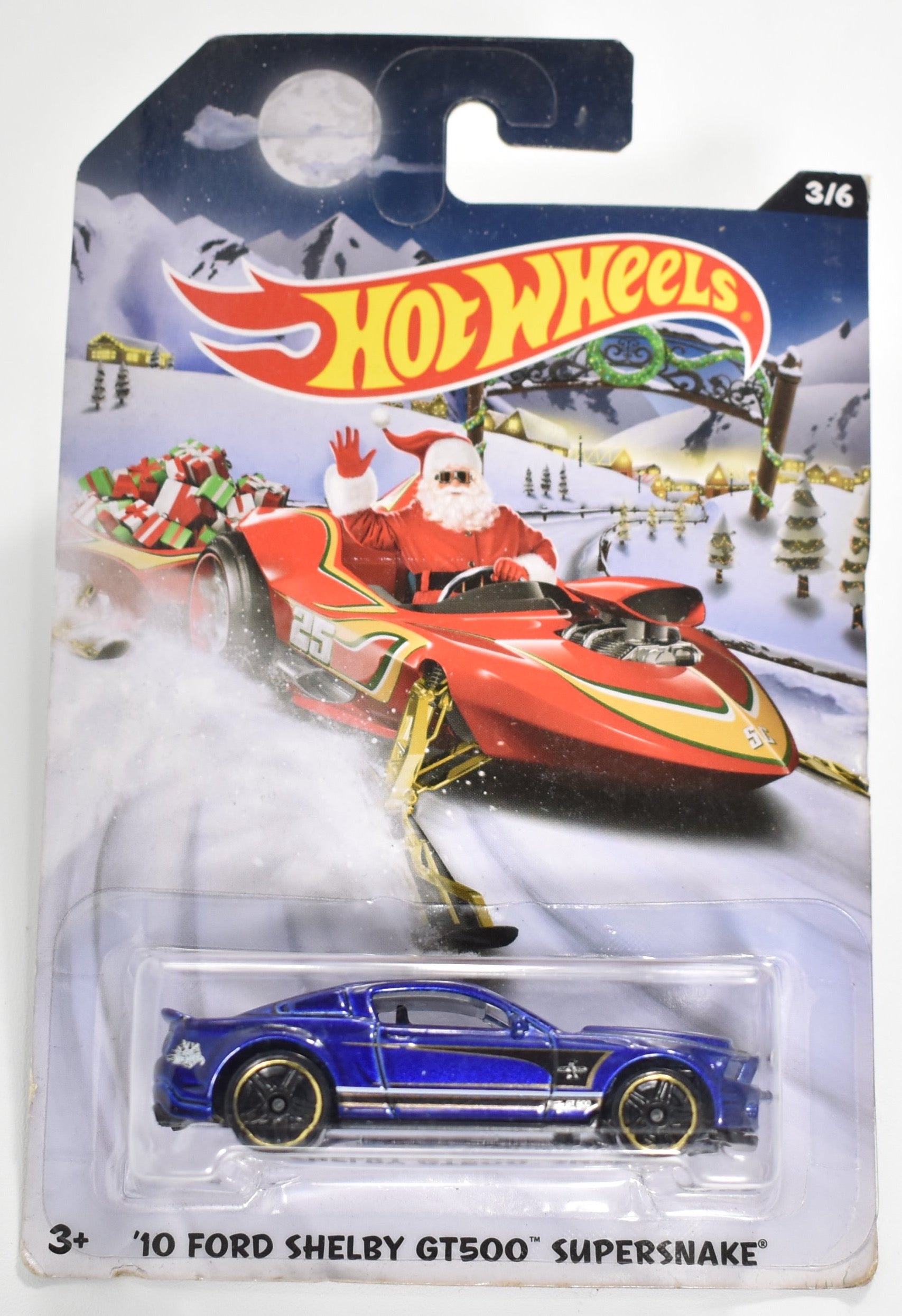 Hot Wheels diecast car 10 Ford Shelby Gt500 Super Snake