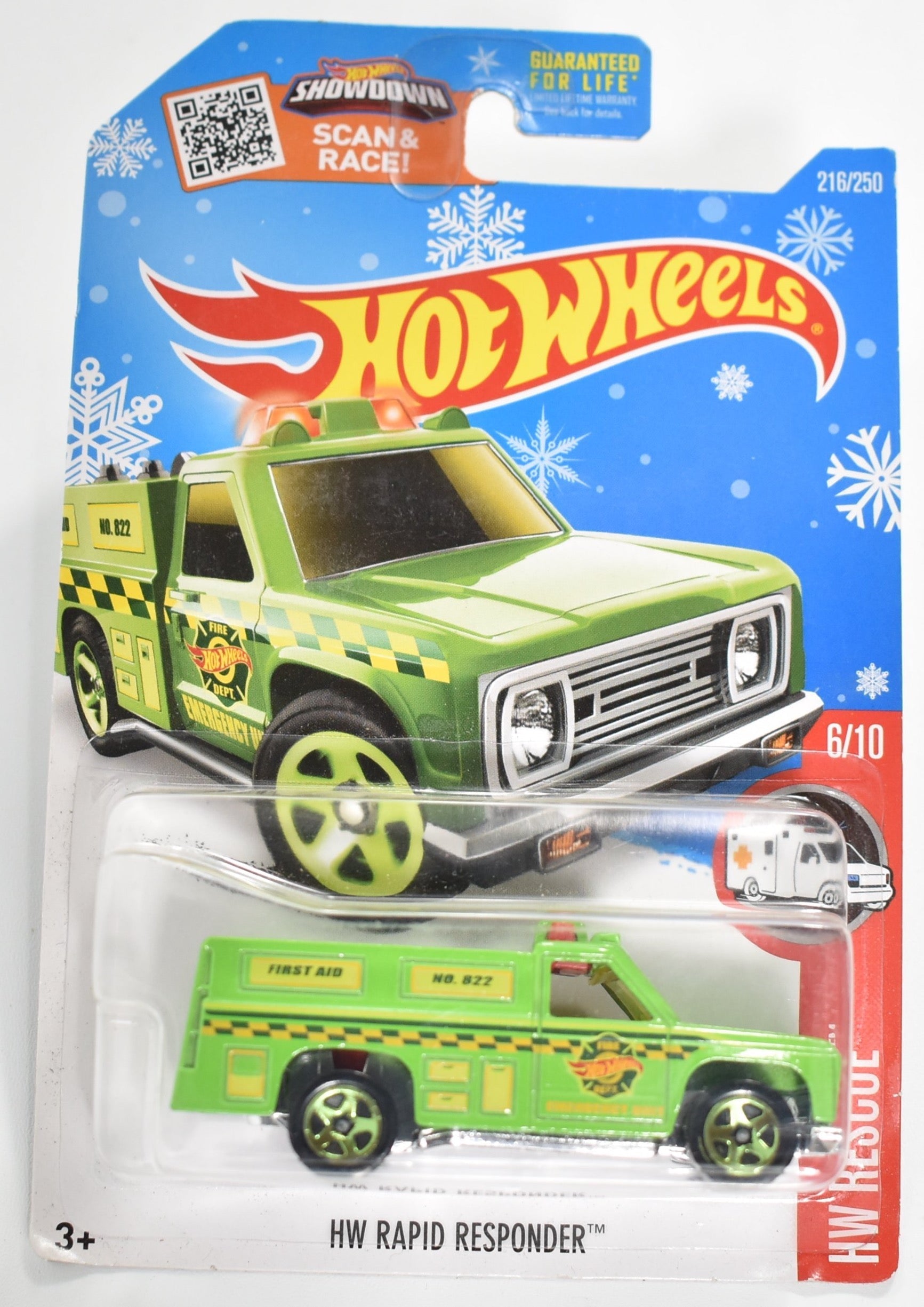 Hot Wheels car Hw Rapid Responder 6 of 10 HW Rescue